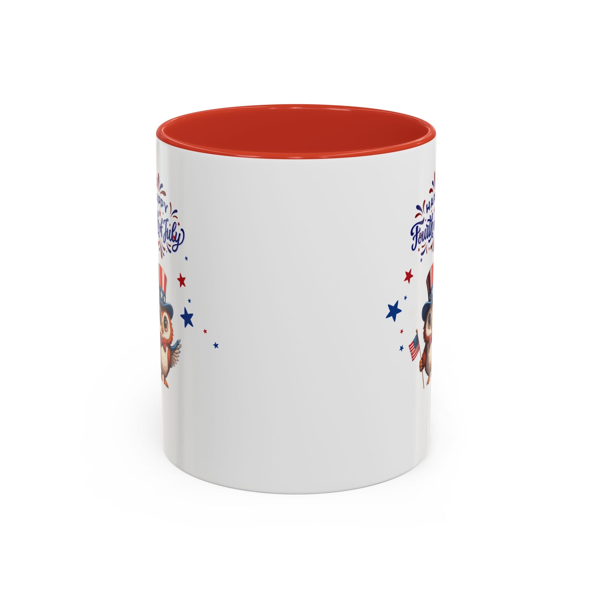 American Eagle Happy 4th of July Coffee Mug