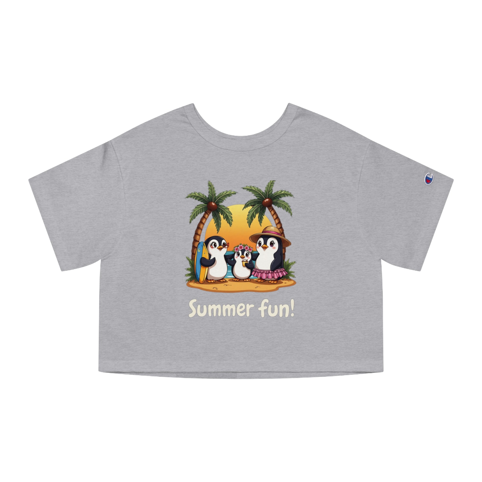 Summer Fun Cropped T-Shirt
