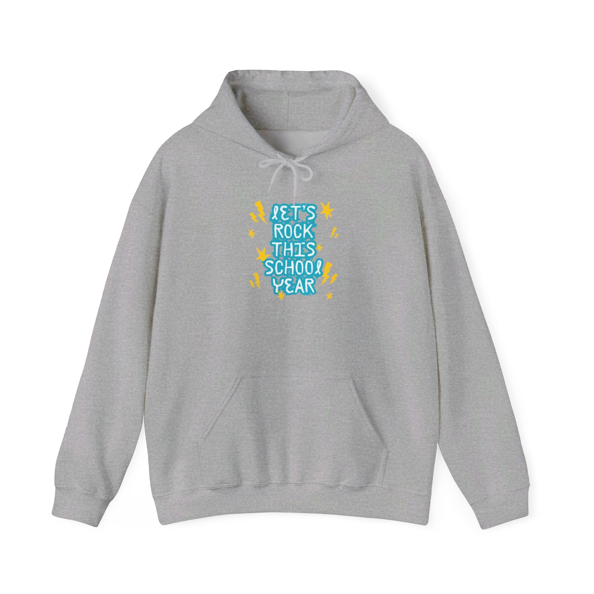 Let's Rock This School Year Unisex Heavy Blend™ Hooded Sweatshirt