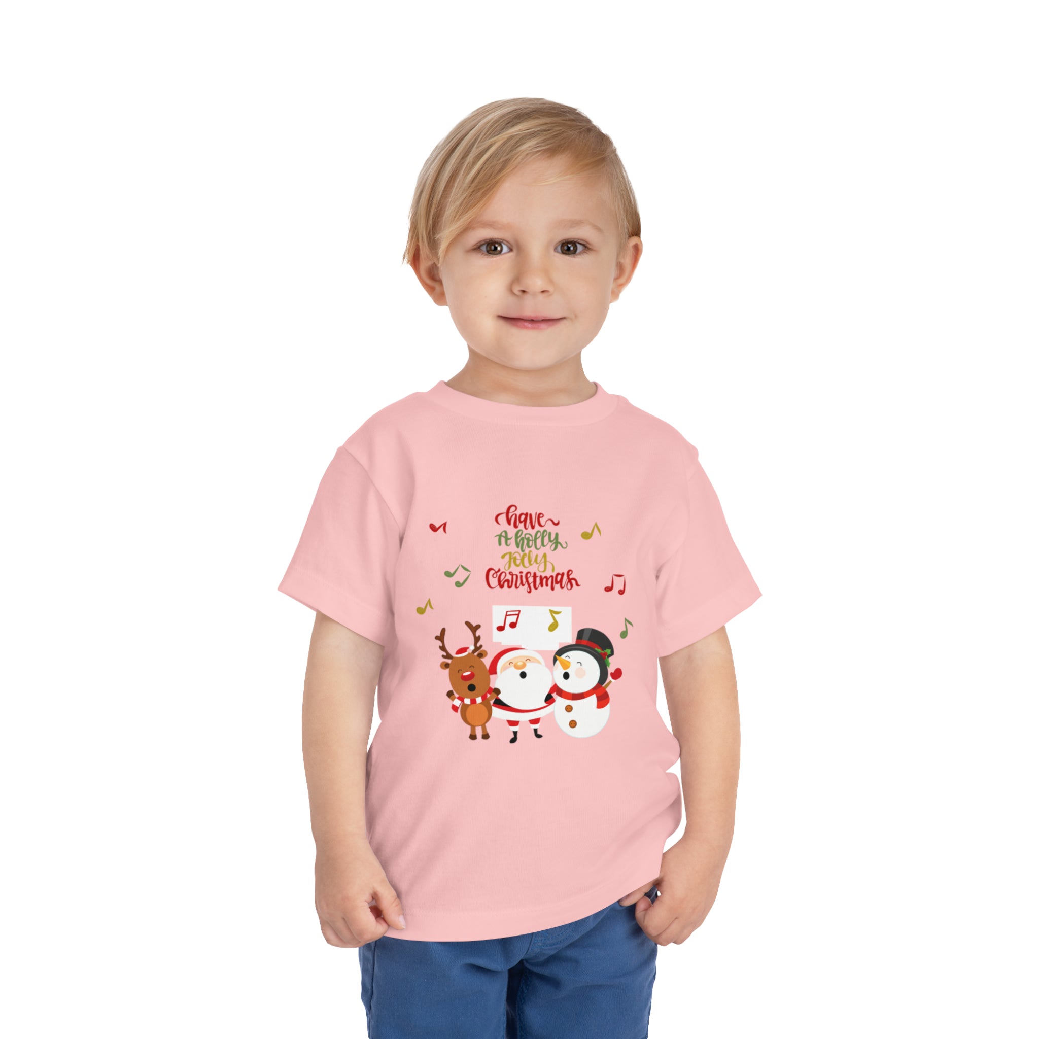 Have A  Holly Jolly ChristmasToddler Short Sleeve Tee