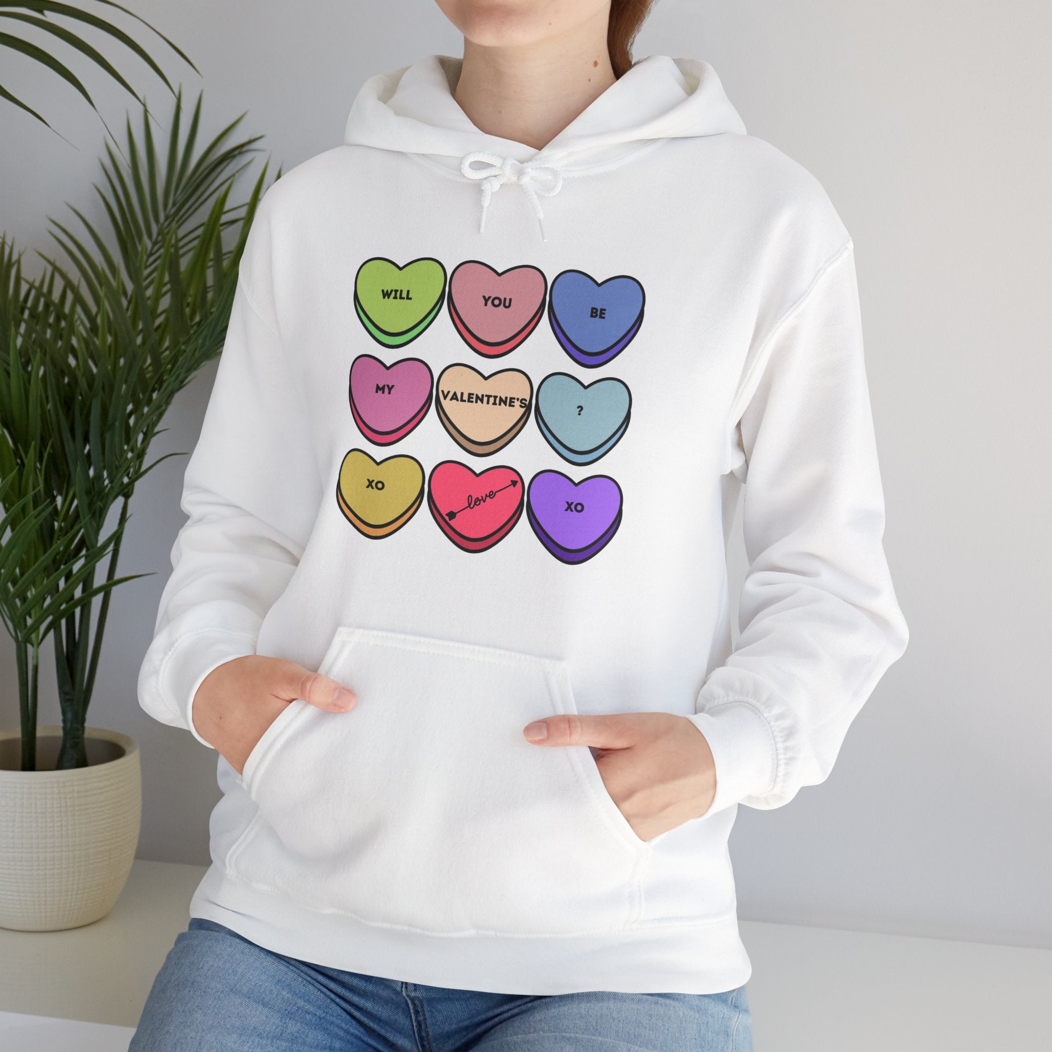 Will You Be My Valentine? Unisex Heavy Blend™ Hooded Sweatshirt