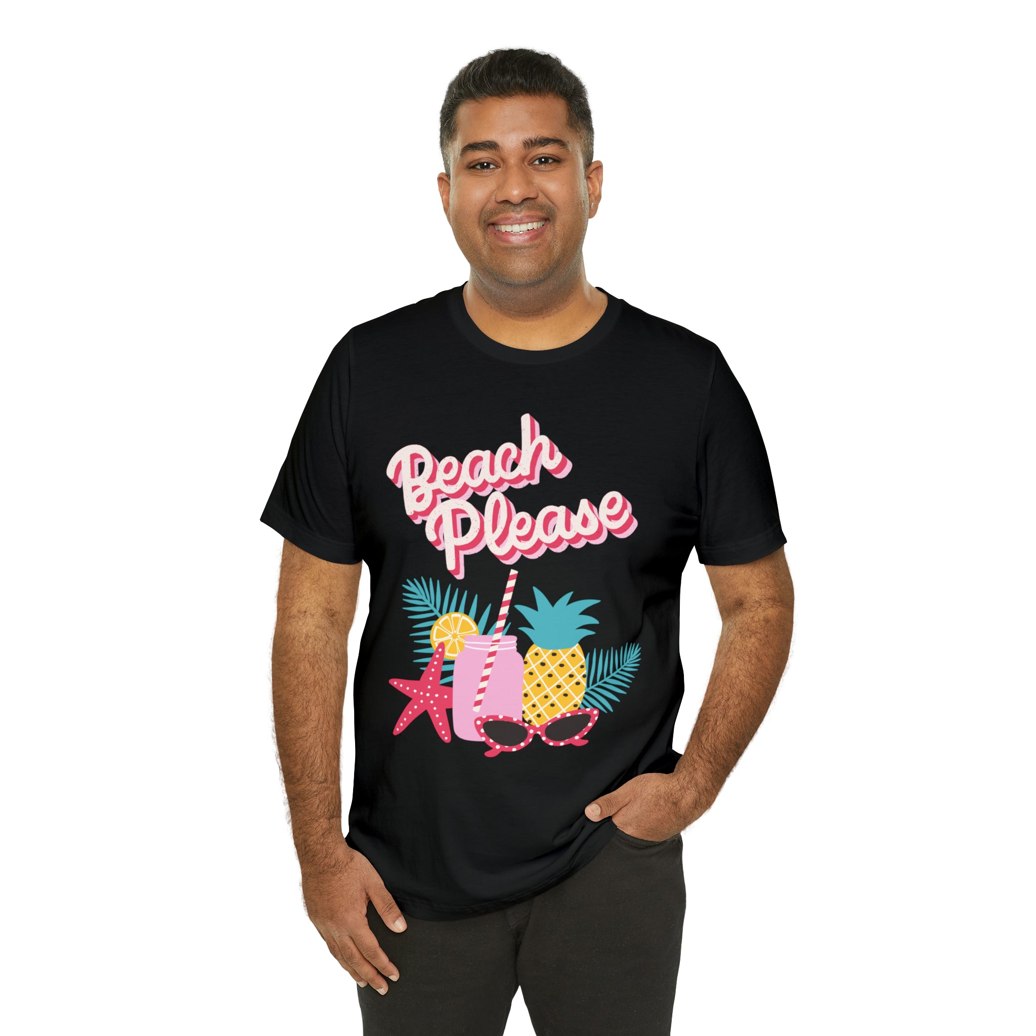 Beach Please Unisex Jersey Short Sleeve Tee