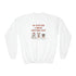 We Wish You A Merry Christmas Boo Youth Crewneck Sweatshirt