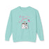 Meow Valentine's Day Unisex Lightweight Crewneck Sweatshirt