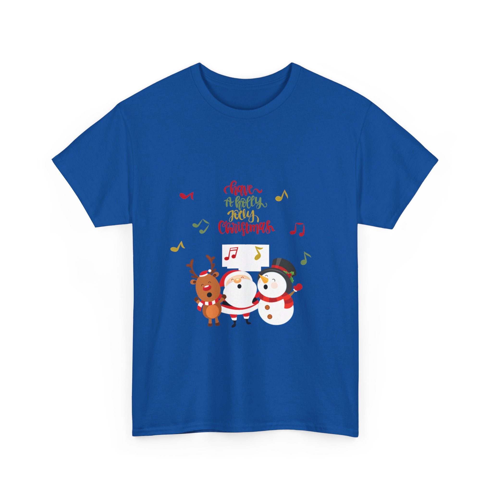Have A Holly Jolly Christmas Unisex Heavy Cotton Tee