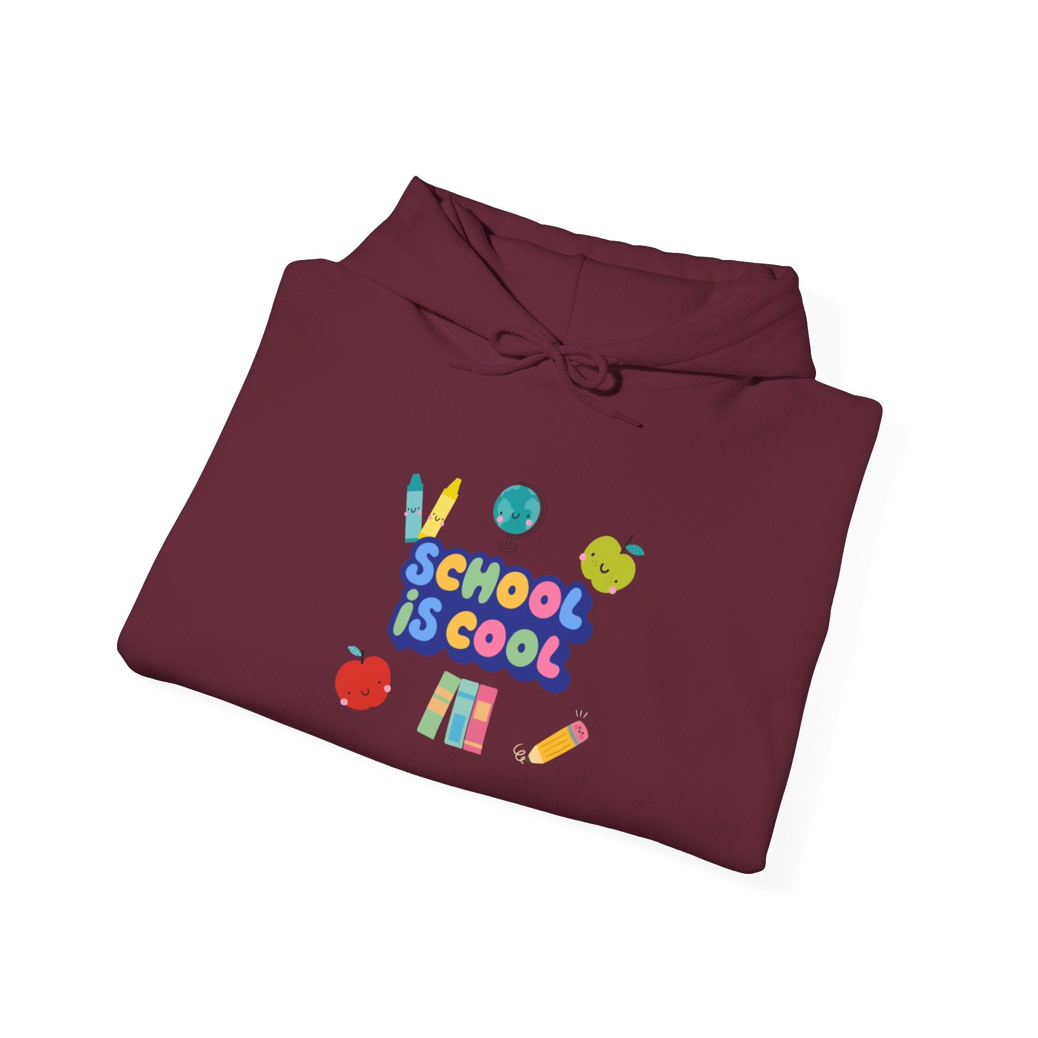 School Is Cool Unisex Heavy Blend™ Hooded Sweatshirt
