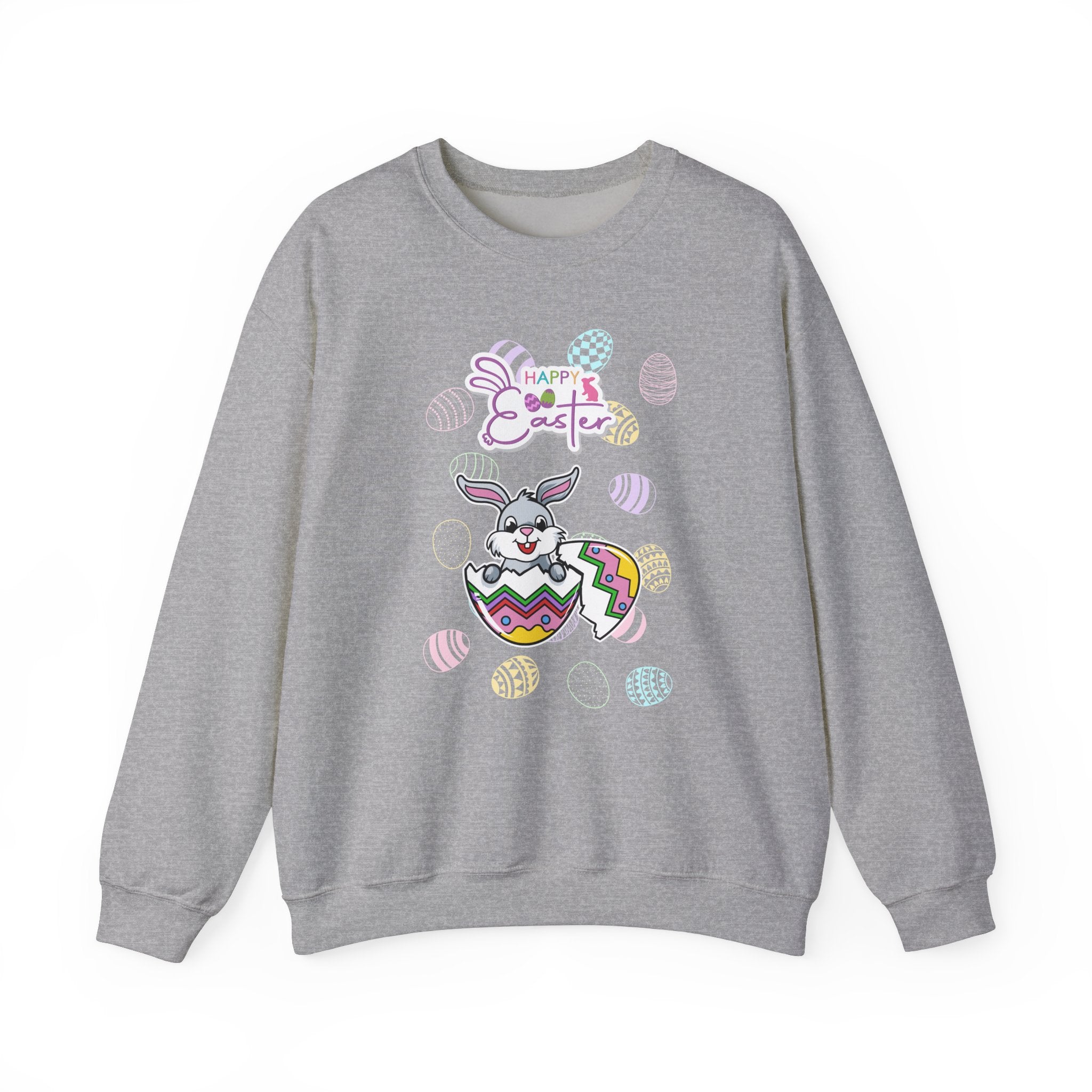 Easter Greetings Crewneck Sweatshirt – Unisex Heavy Blend™ – Happy Easter Design