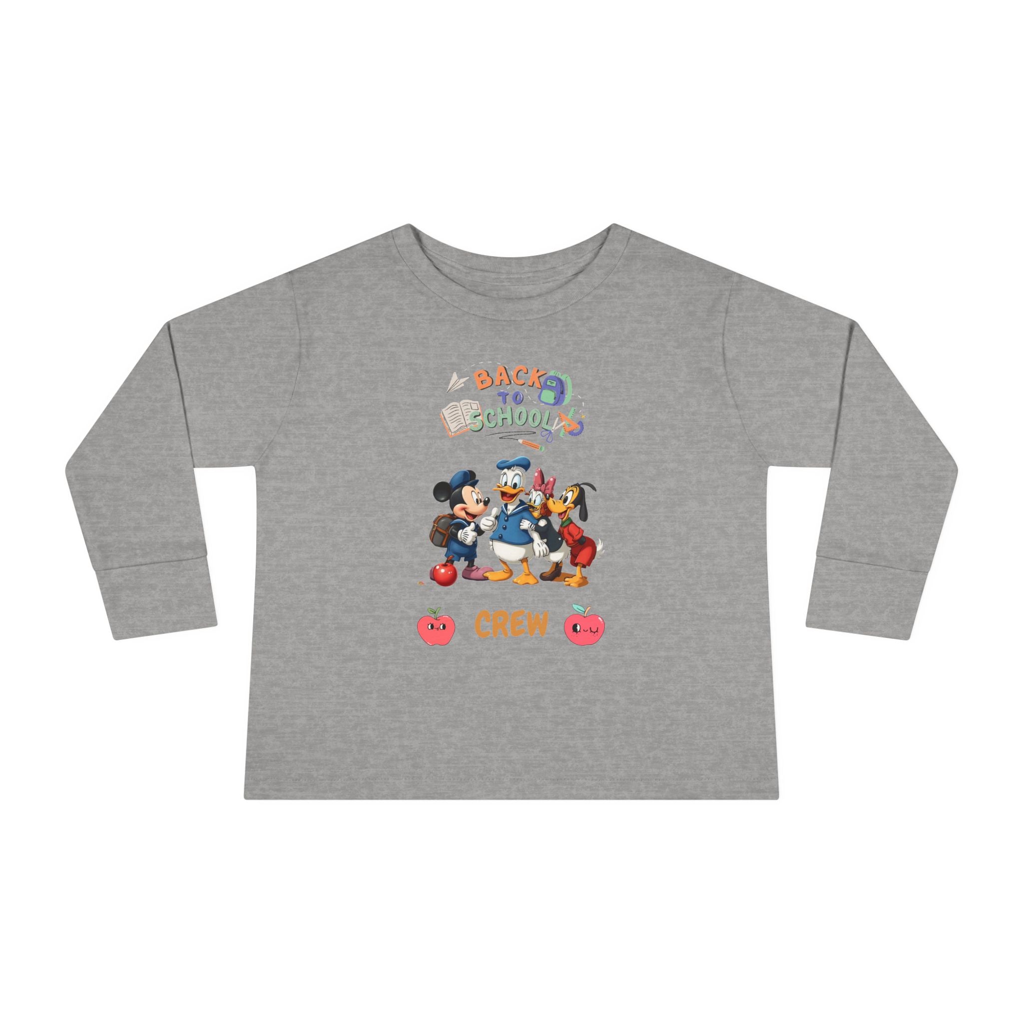 Back to School Crew Toddler Long Sleeve Tee