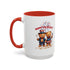 Happy 4th of July Teddy Bear Couple Coffee Mug