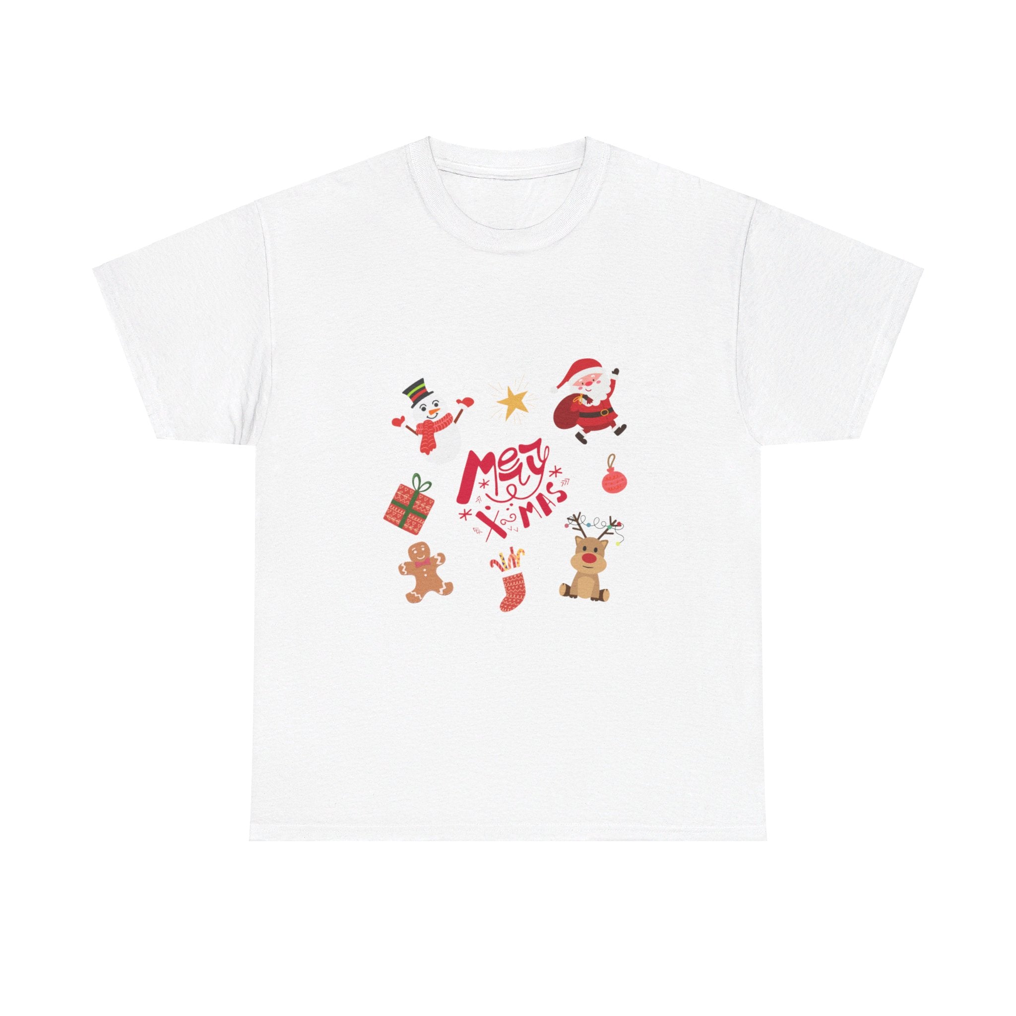 Merry Christmas Crew Unisex Heavy Cotton Tee