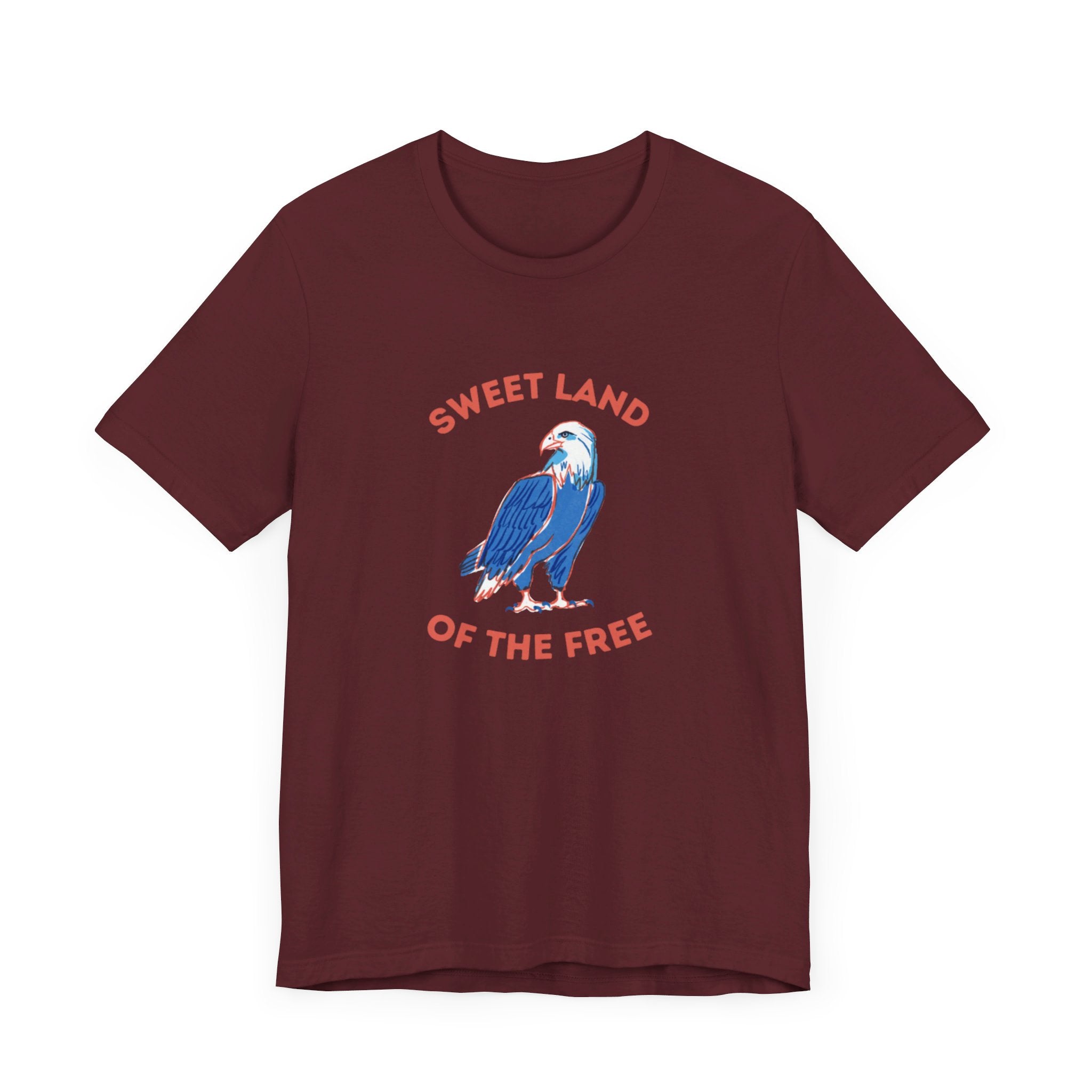 Sweet Land Of The Free Unisex Jersey Short Sleeve Tee