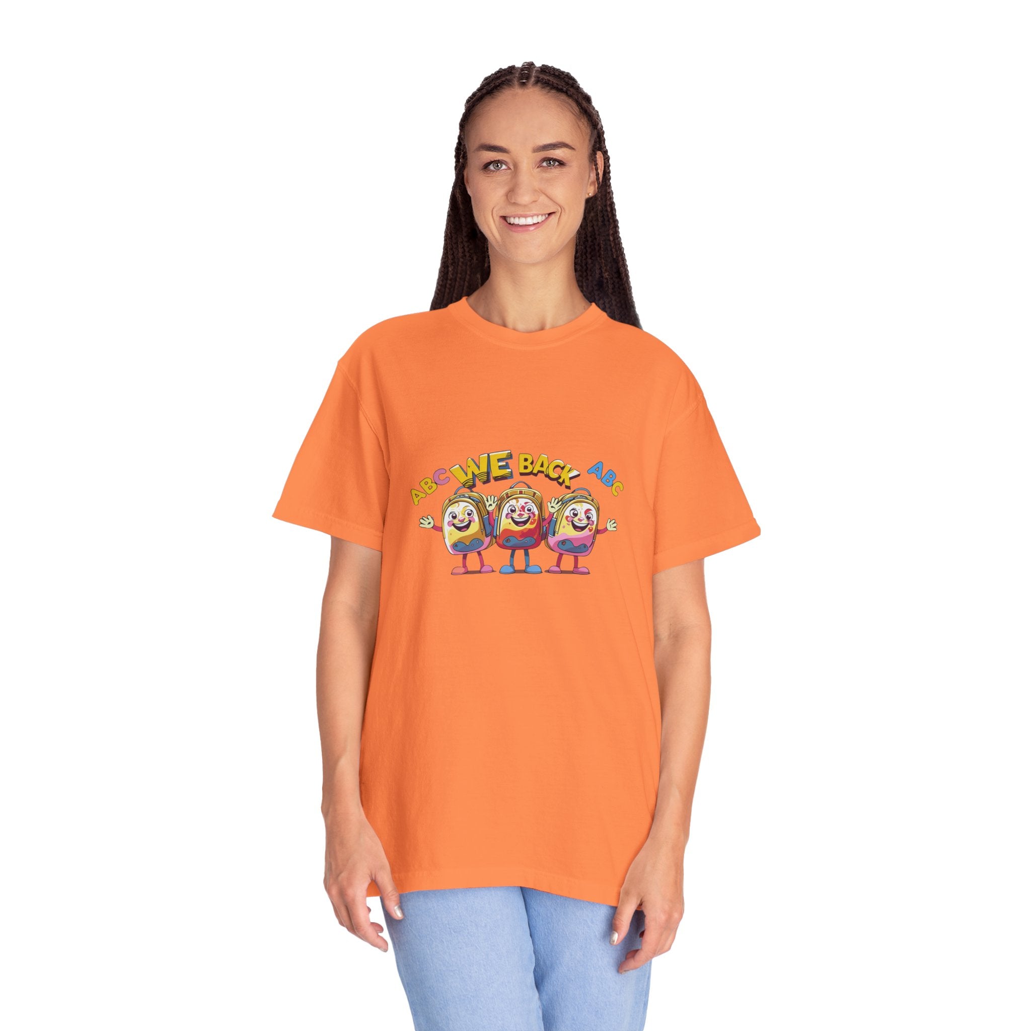 We Back Unisex Garment-Dyed T-shirt