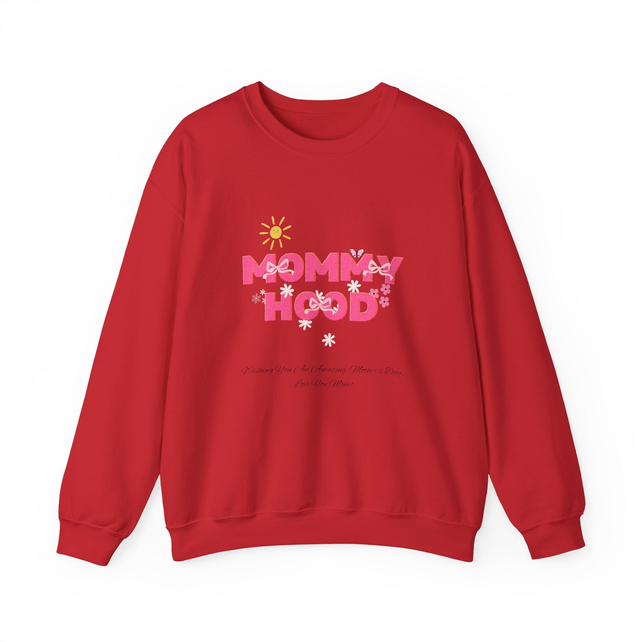 Mommy Hood Unisex Crewneck Sweatshirt