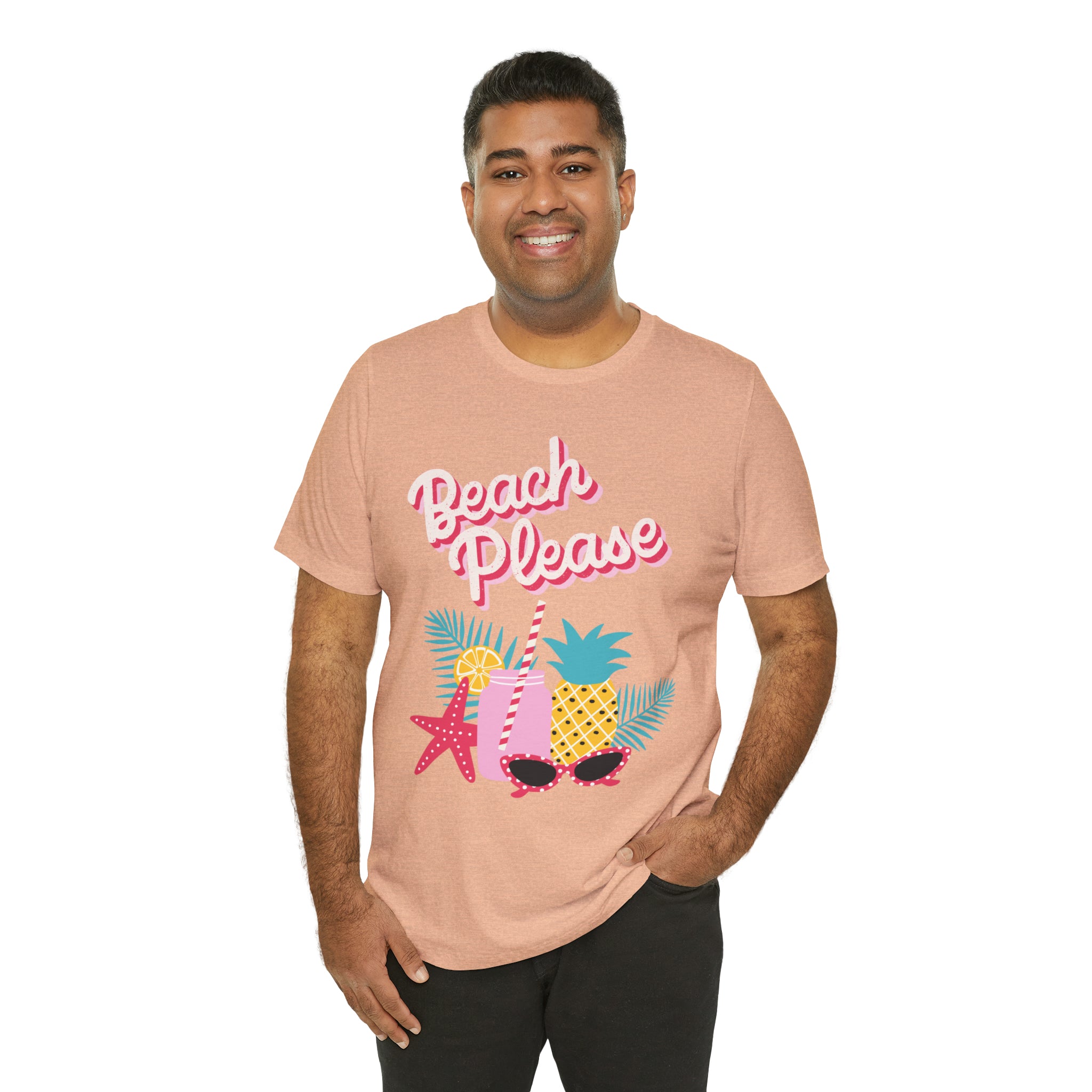 Beach Please Unisex Jersey Short Sleeve Tee