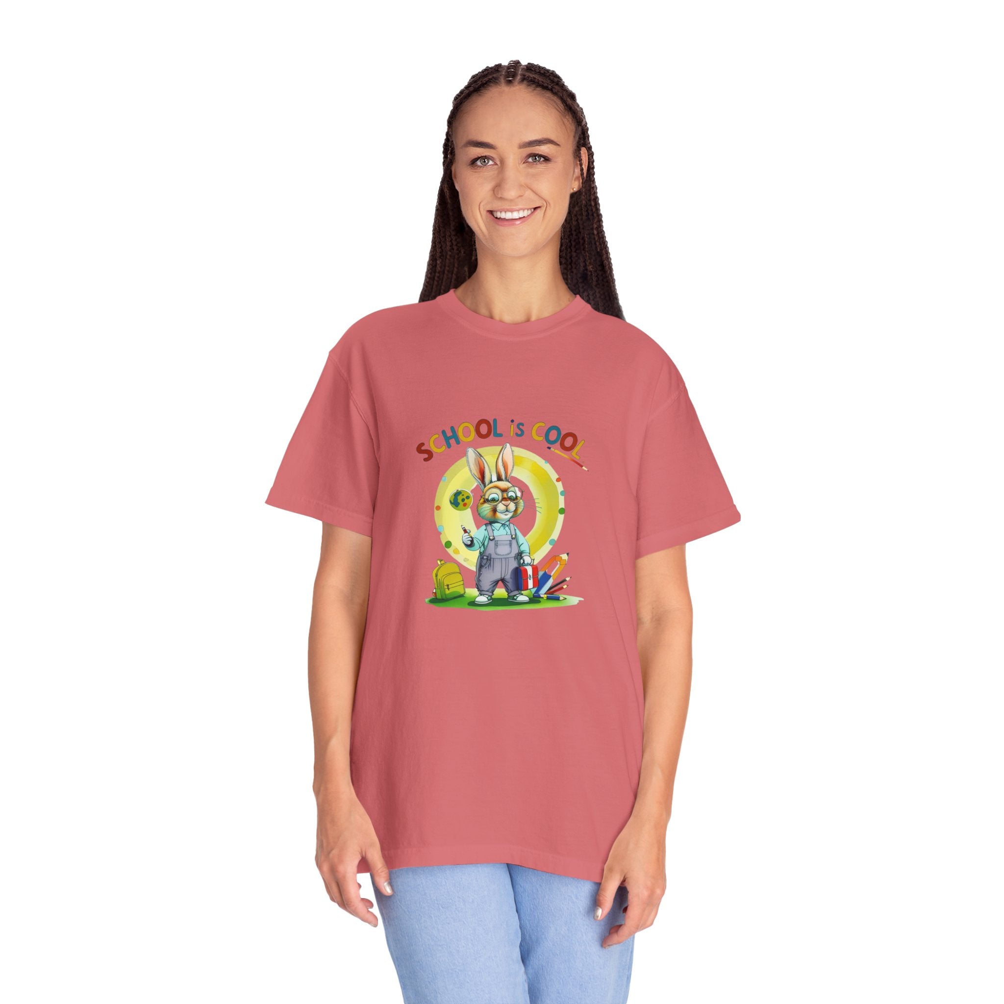 School is Cool Unisex Garment-Dyed Tee