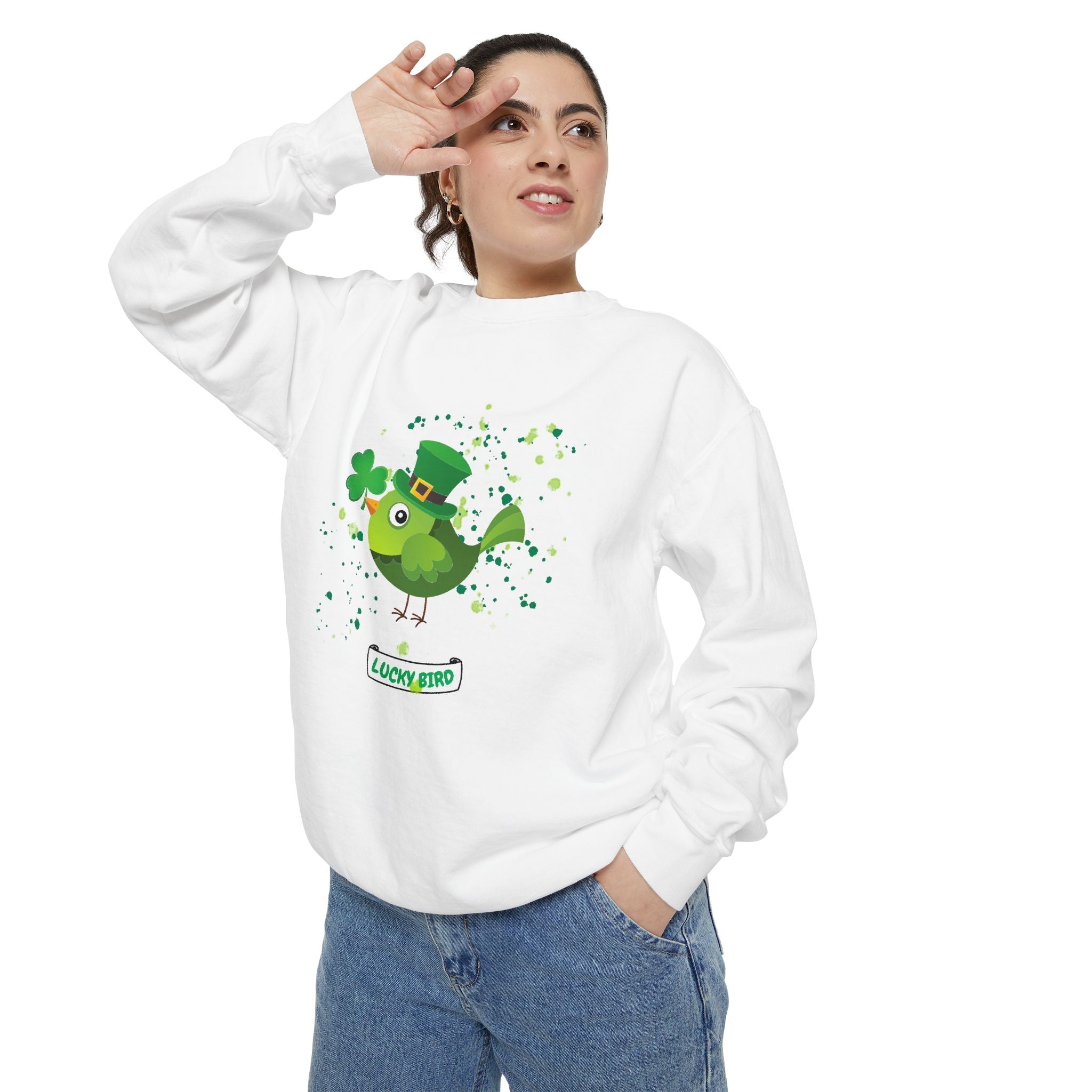 Lucky Bird St. Patrick's Day Sweatshirt