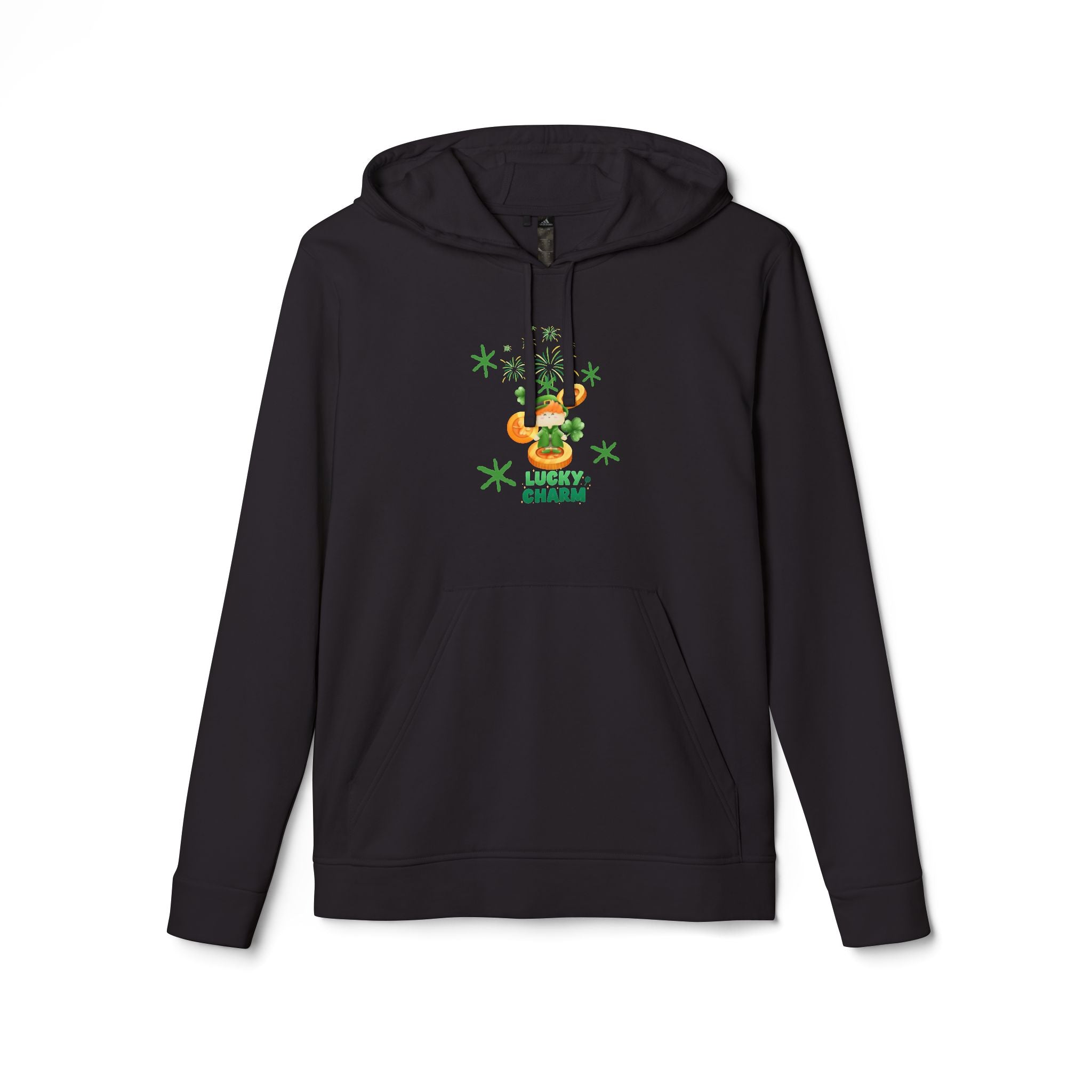 Lucky Charm  Adidas Unisex Fleece Hoodie