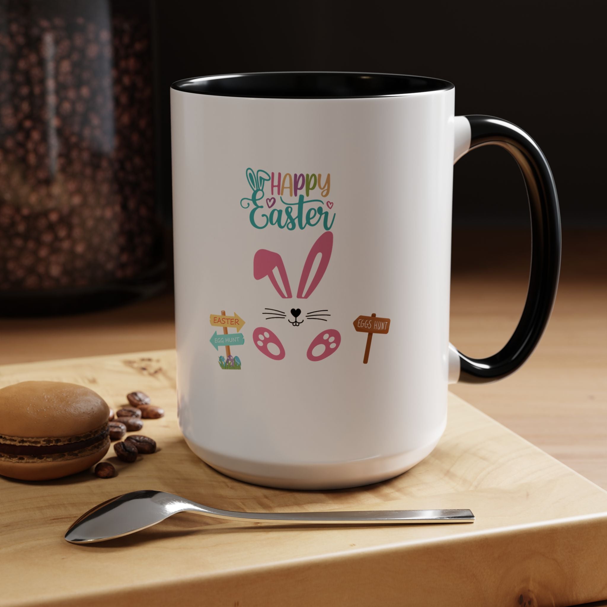 Follow Me To Hunt Accent Coffee Mug - 11oz & 15oz