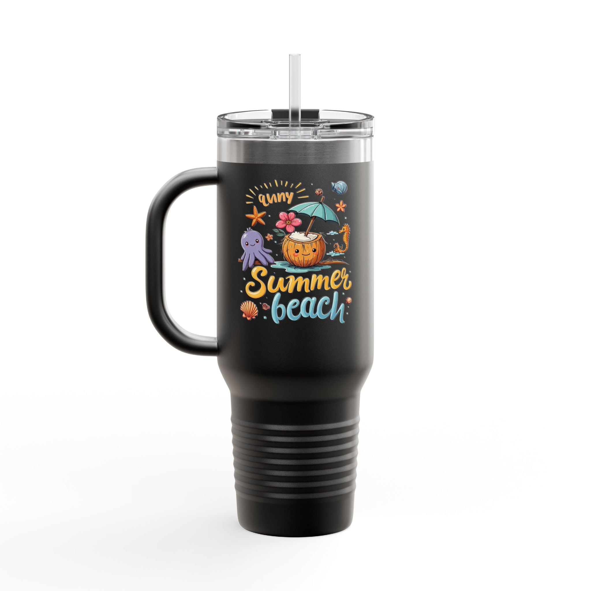 Sunny Summer Insulated Travel Mug  40oz