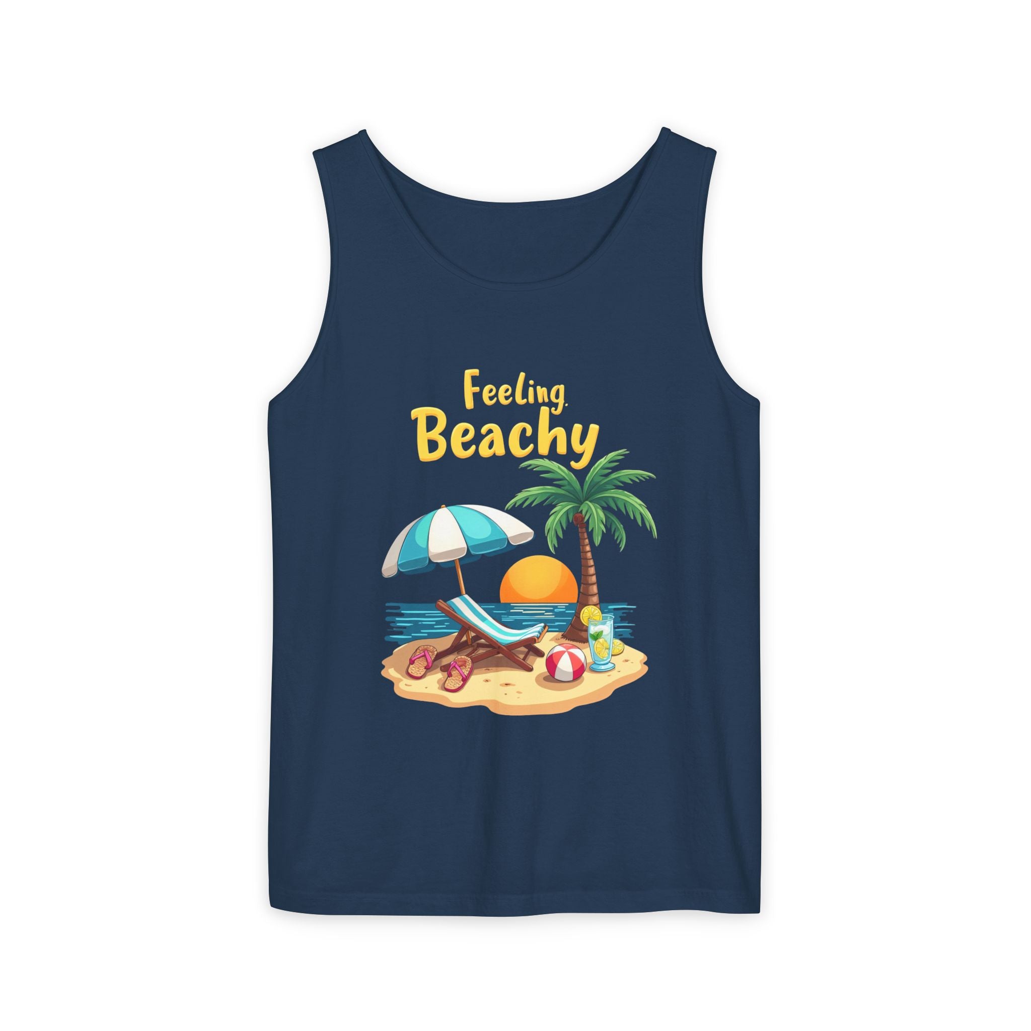 Feeling Beachy Unisex Tank Top