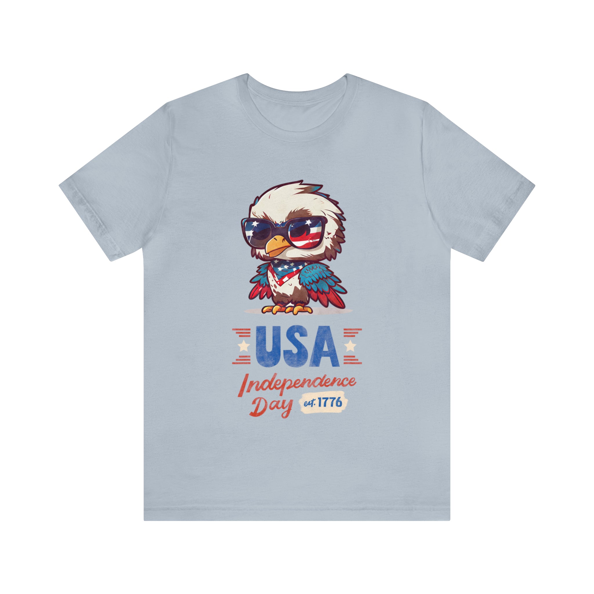 USA Independence Day Unisex Jersey Short Sleeve Tee