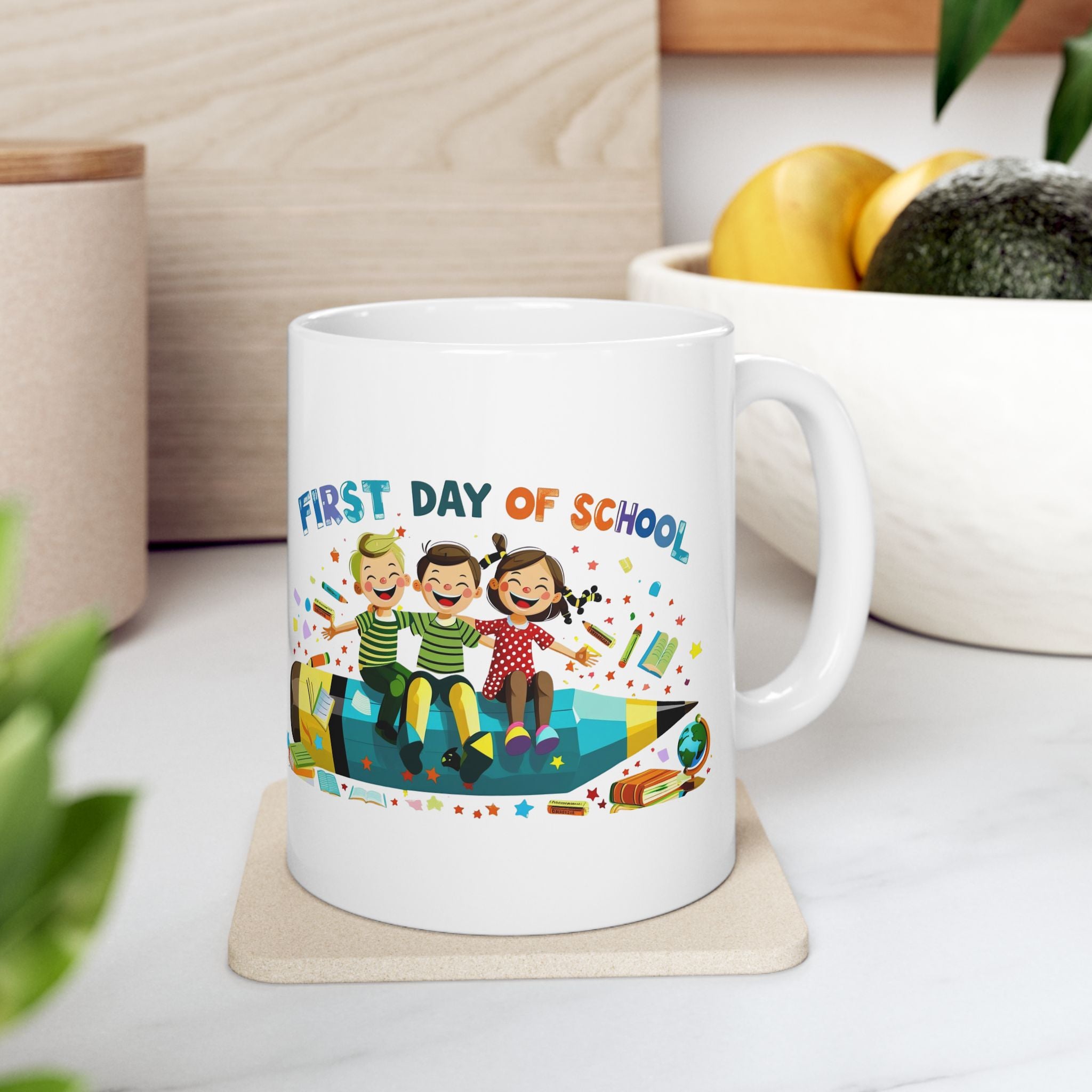 First Day of School Ceramic Mug