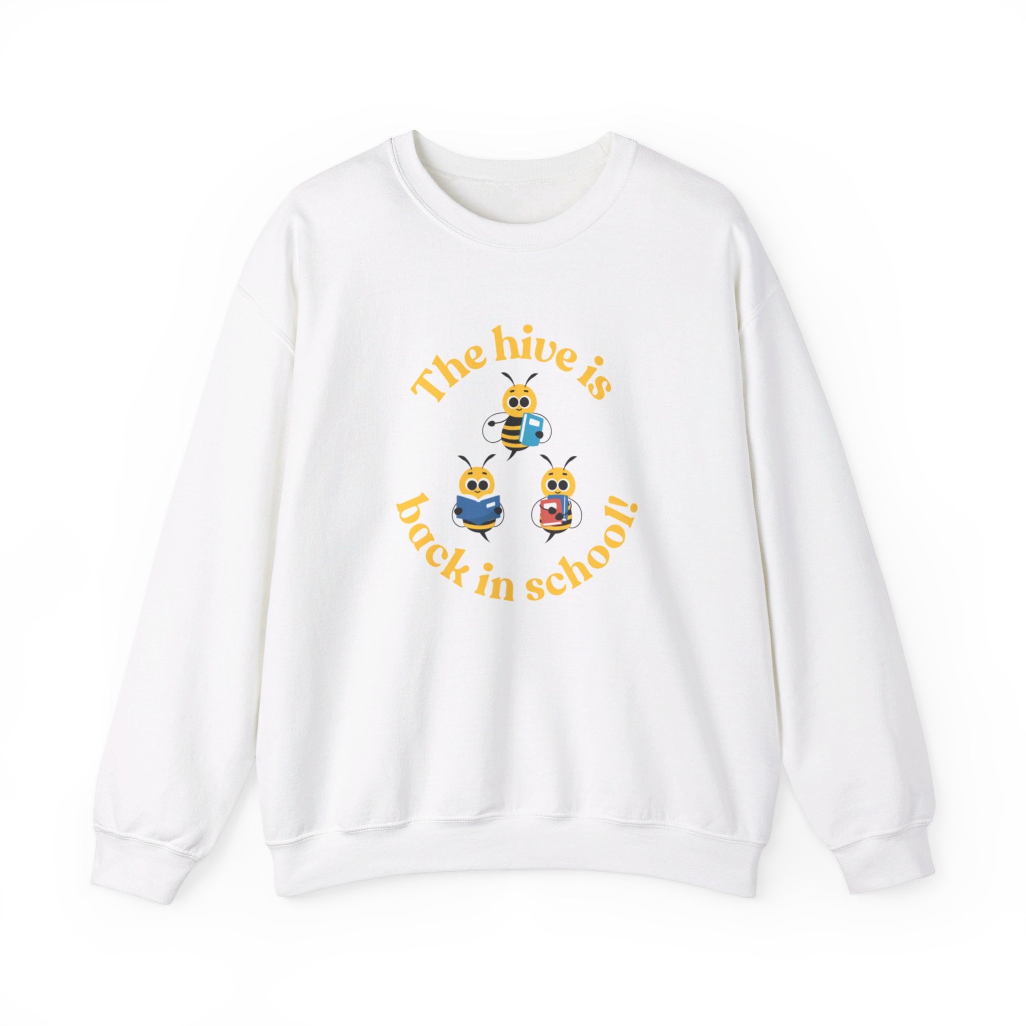 The Hive Is Back In School Unisex Heavy Blend™ Crewneck Sweatshirt