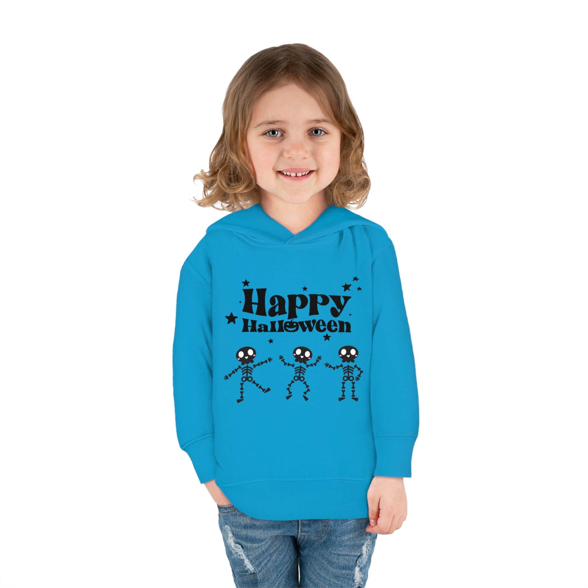 Happy Halloween Crew Toddler Pullover Fleece Hoodie