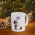 Uncle Sam Happy 4th of July Ceramic Mug