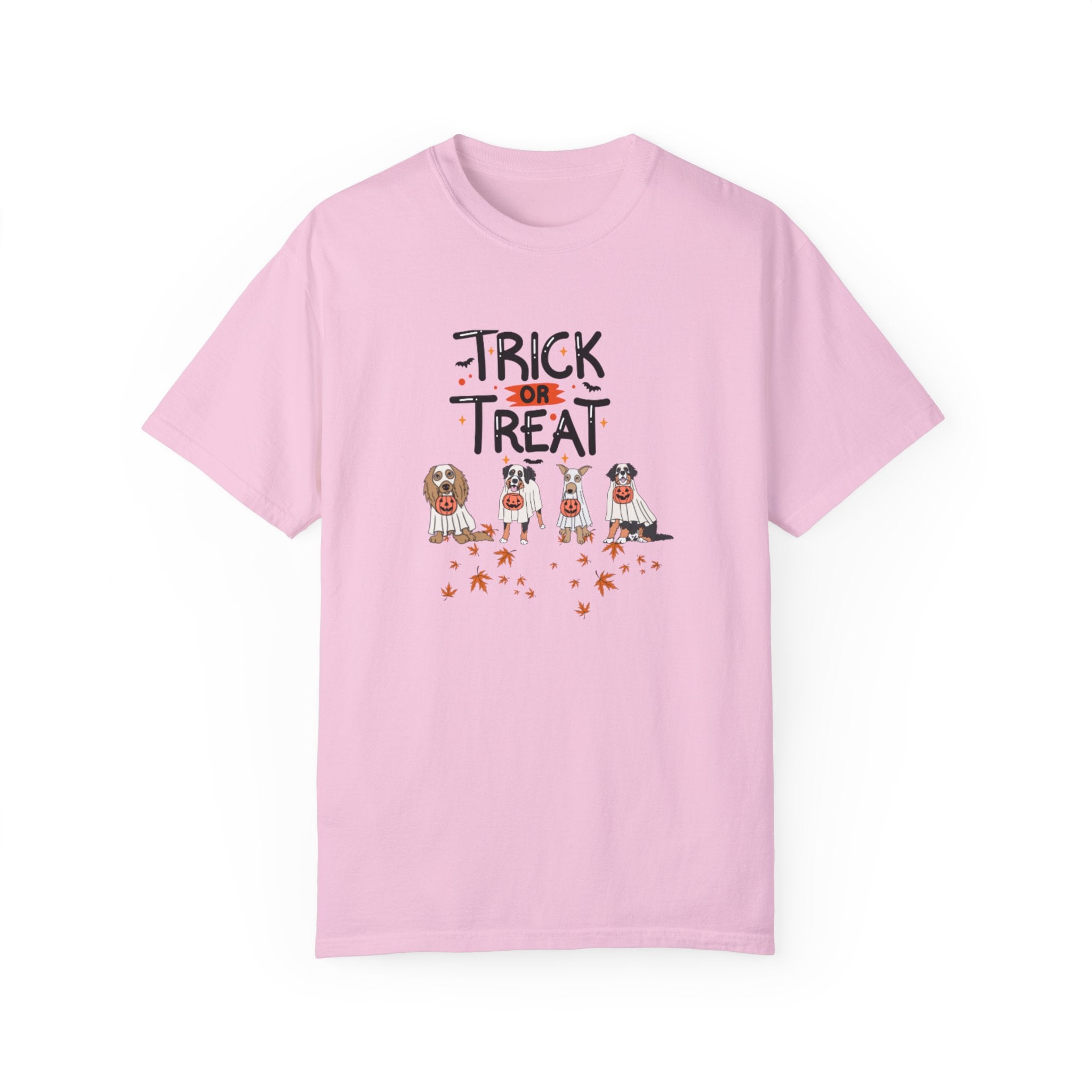 Pooch Trick or Treat Unisex Garment-Dyed T-shirt
