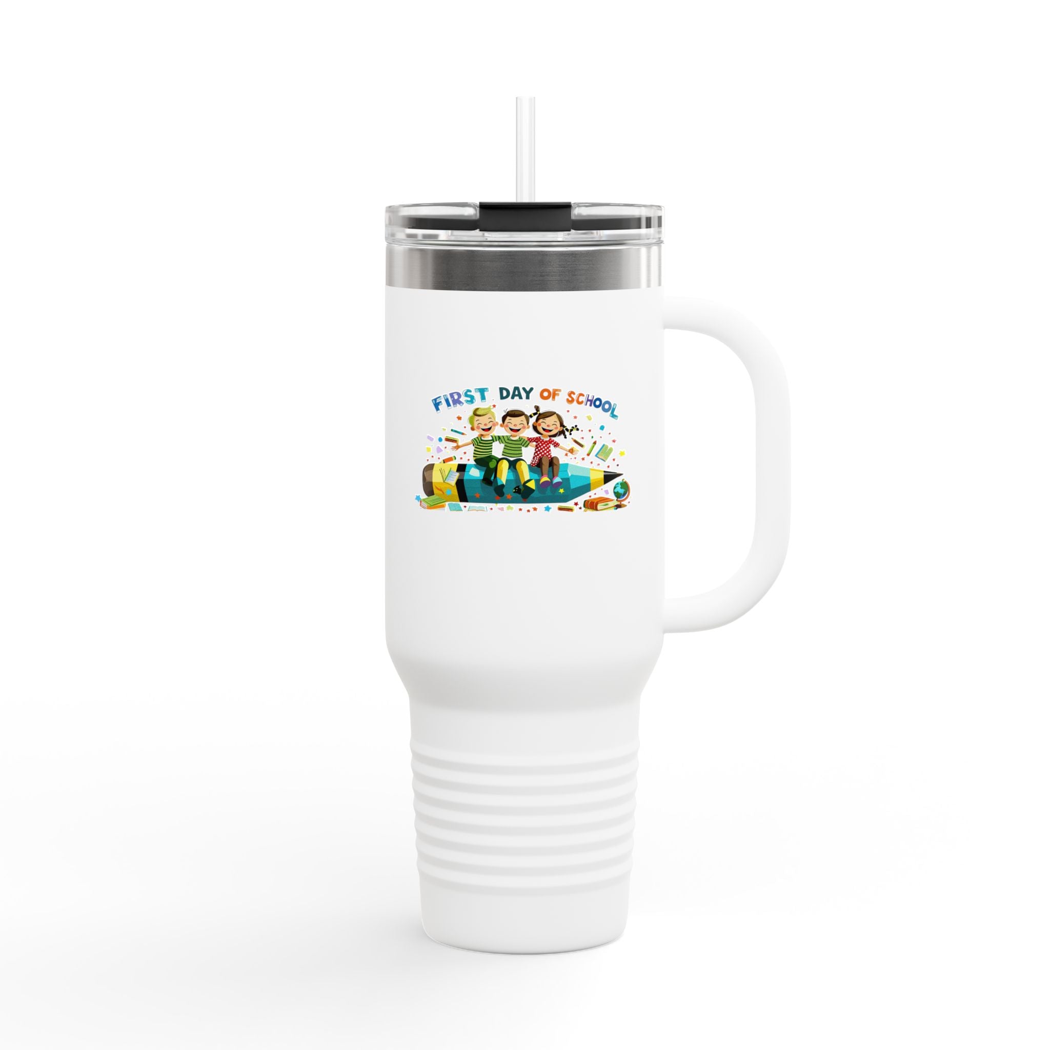 First Day of School Insulated Travel Mug for Students
