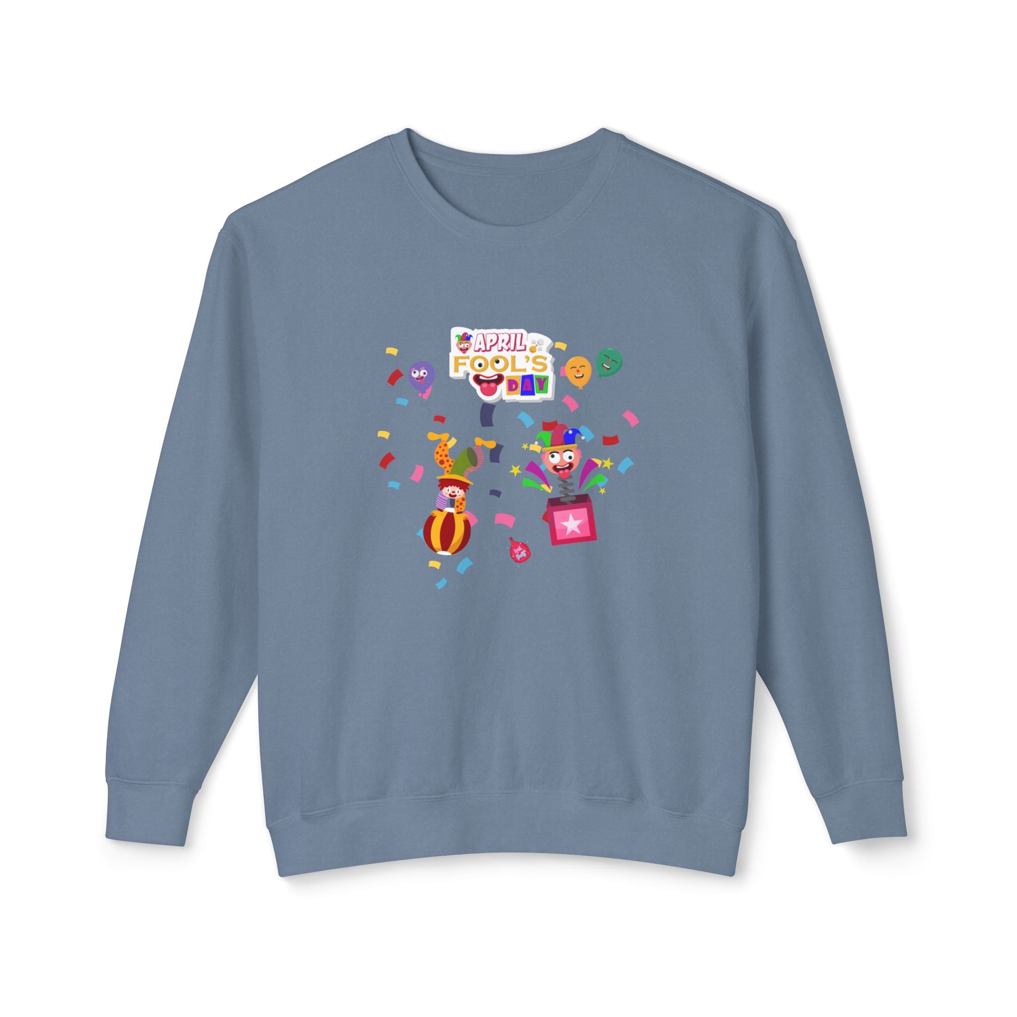 All April Fools' Day Unisex Lightweight Crewneck Sweatshirt
