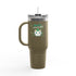 Kiss Me I'm Irish Cat Insulated Travel Mug - 40oz