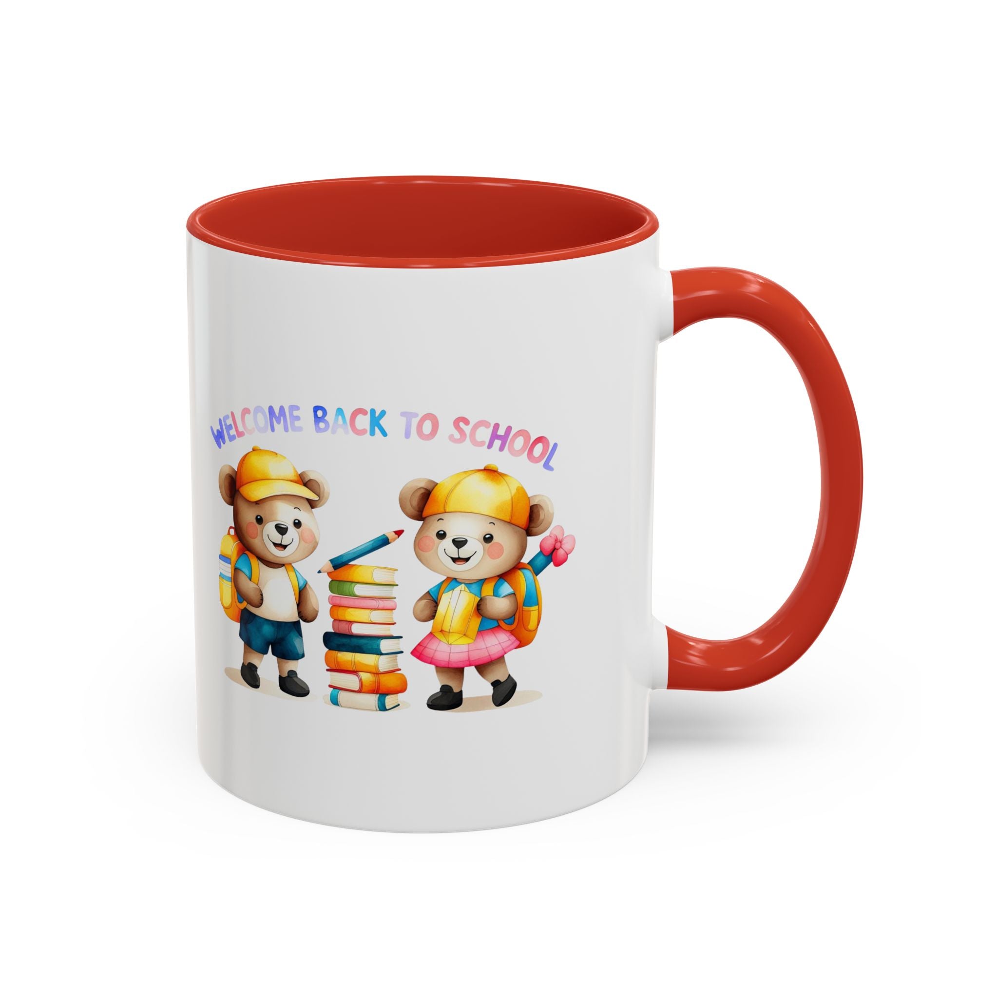 Welcome Back to School Bear Coffee Mug - 11oz, 15oz