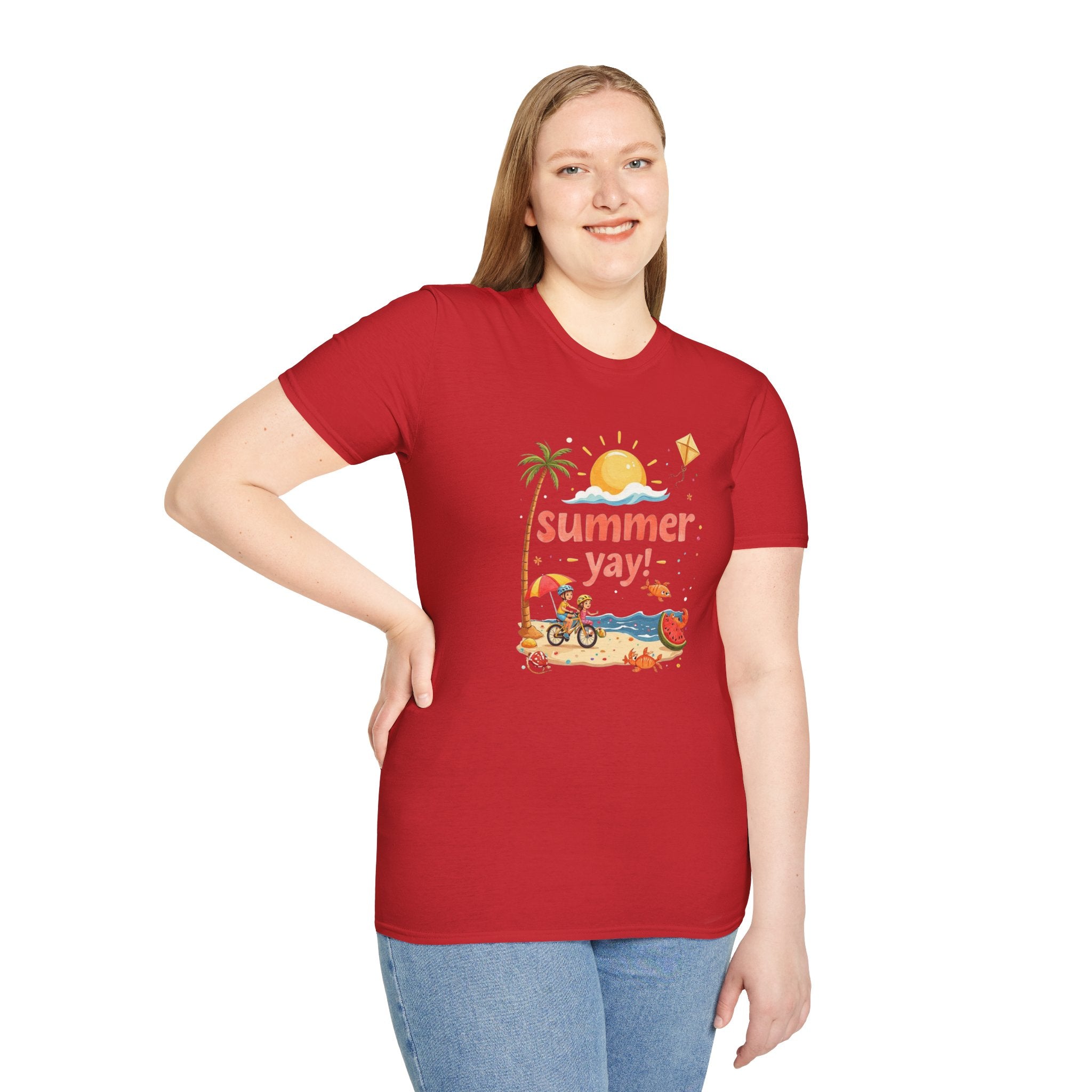 Summer Yay! T-Shirt - Unisex Softstyle Tee