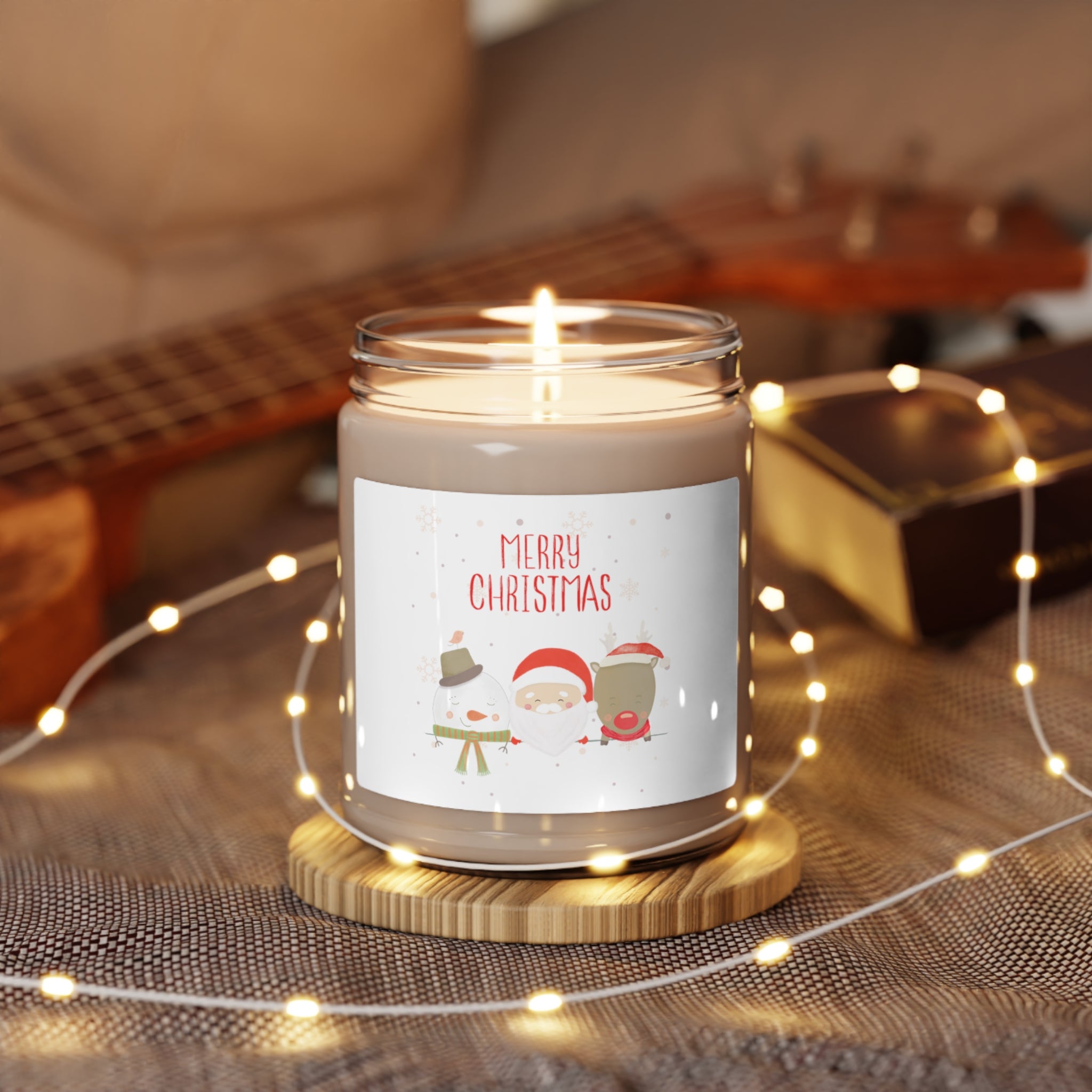Merry Xmas Crew Scented Soy Candle, 9oz
