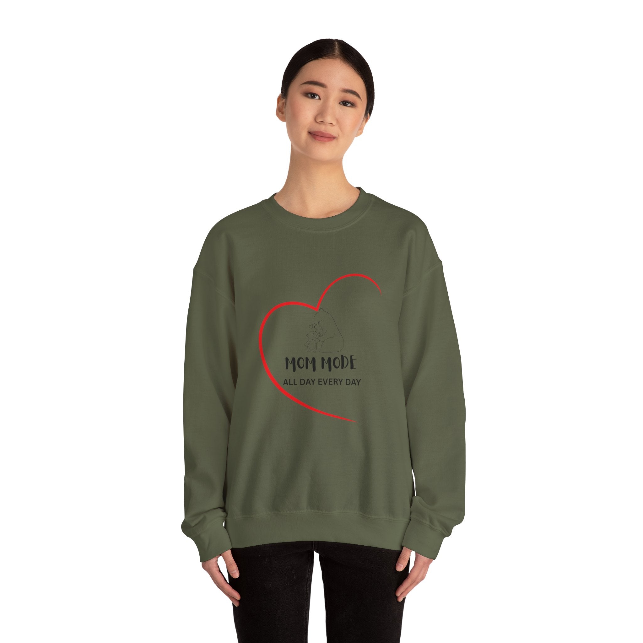 Mom Mode Crewneck Sweatshirt