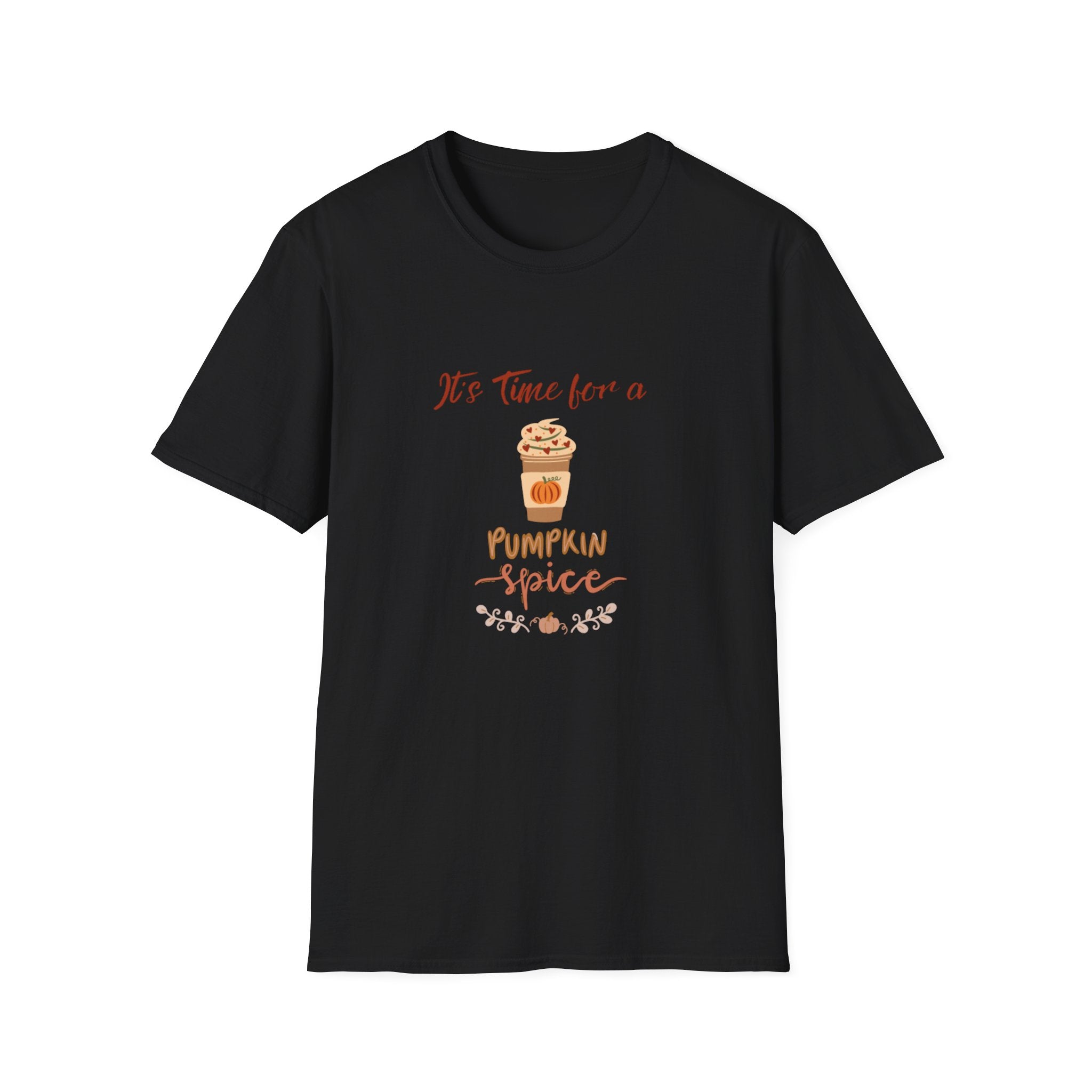 It's Time For A Pumpkin Spice Unisex Softstyle T-Shirt