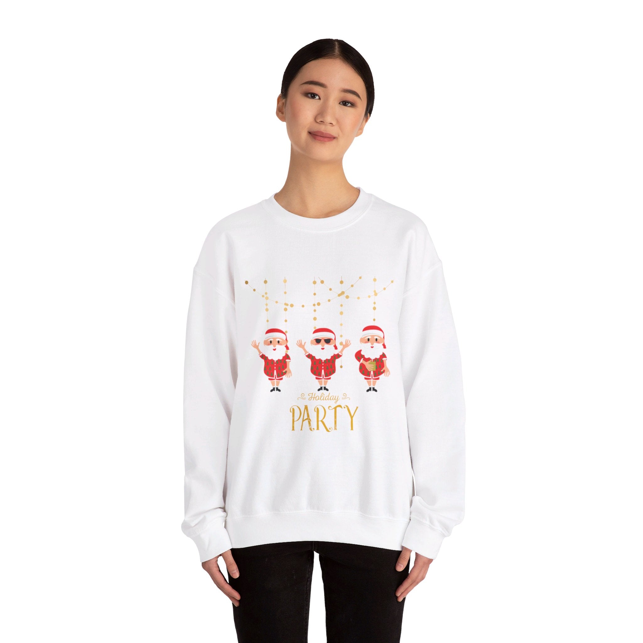 Santa's Holiday Party Unisex Heavy Blend™ Crewneck Sweatshirt