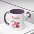 Gnome Valentine's Day Accent Coffee Mug (11, 15oz)