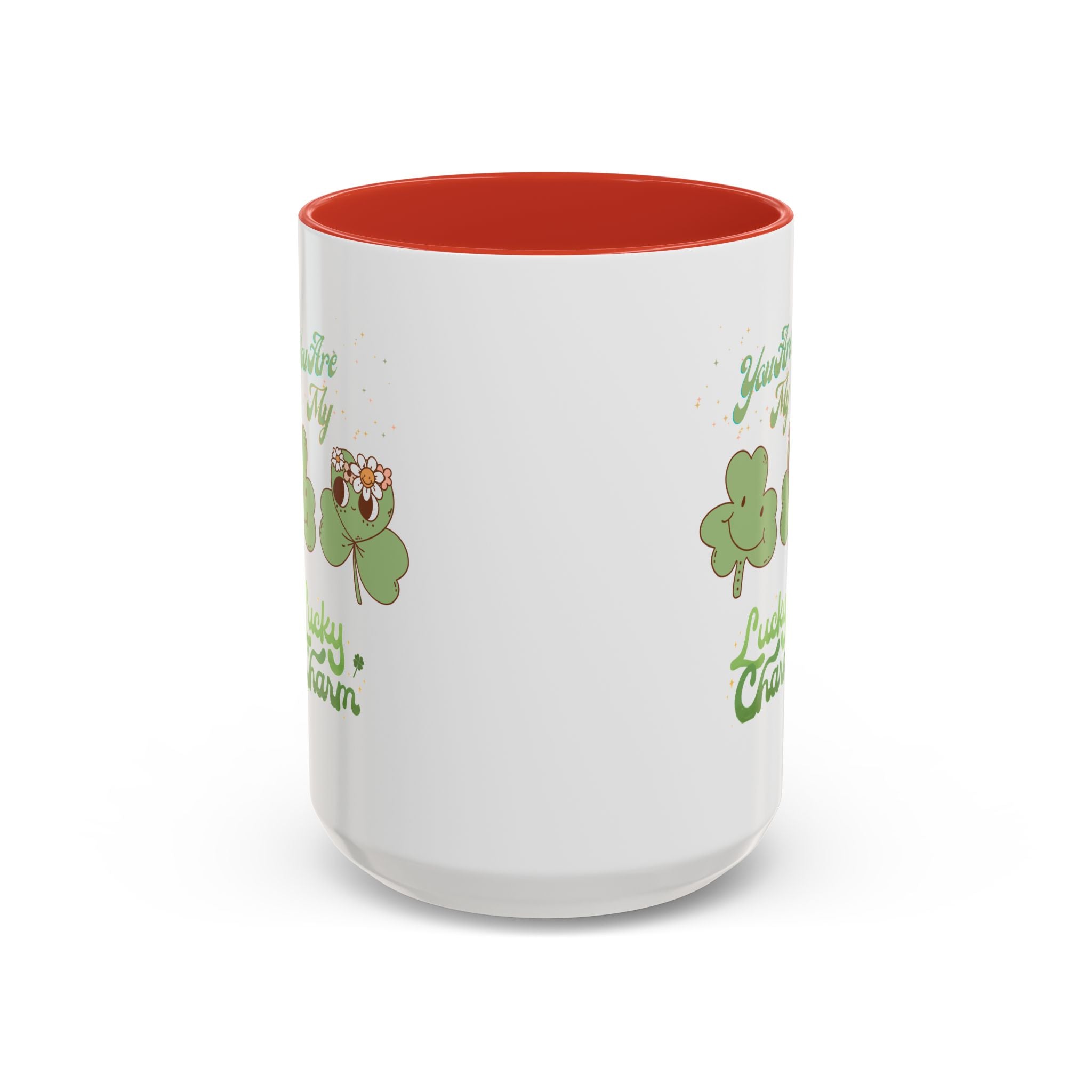 You're my Lucky Charm Accent Coffee Mug - St. Patrick's Day Gift