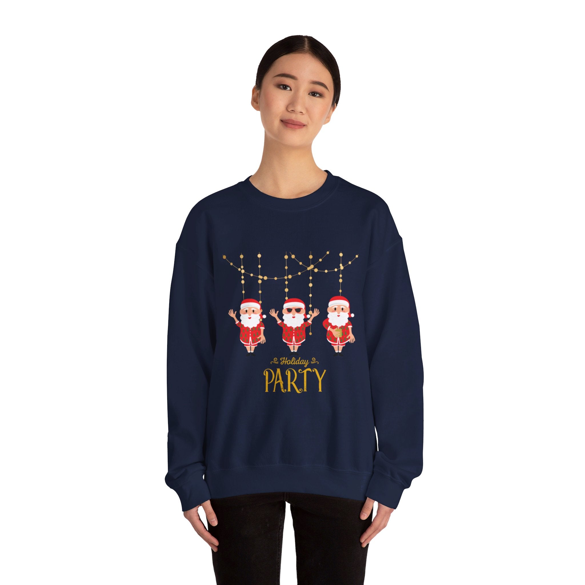 Santa's Holiday Party Unisex Heavy Blend™ Crewneck Sweatshirt