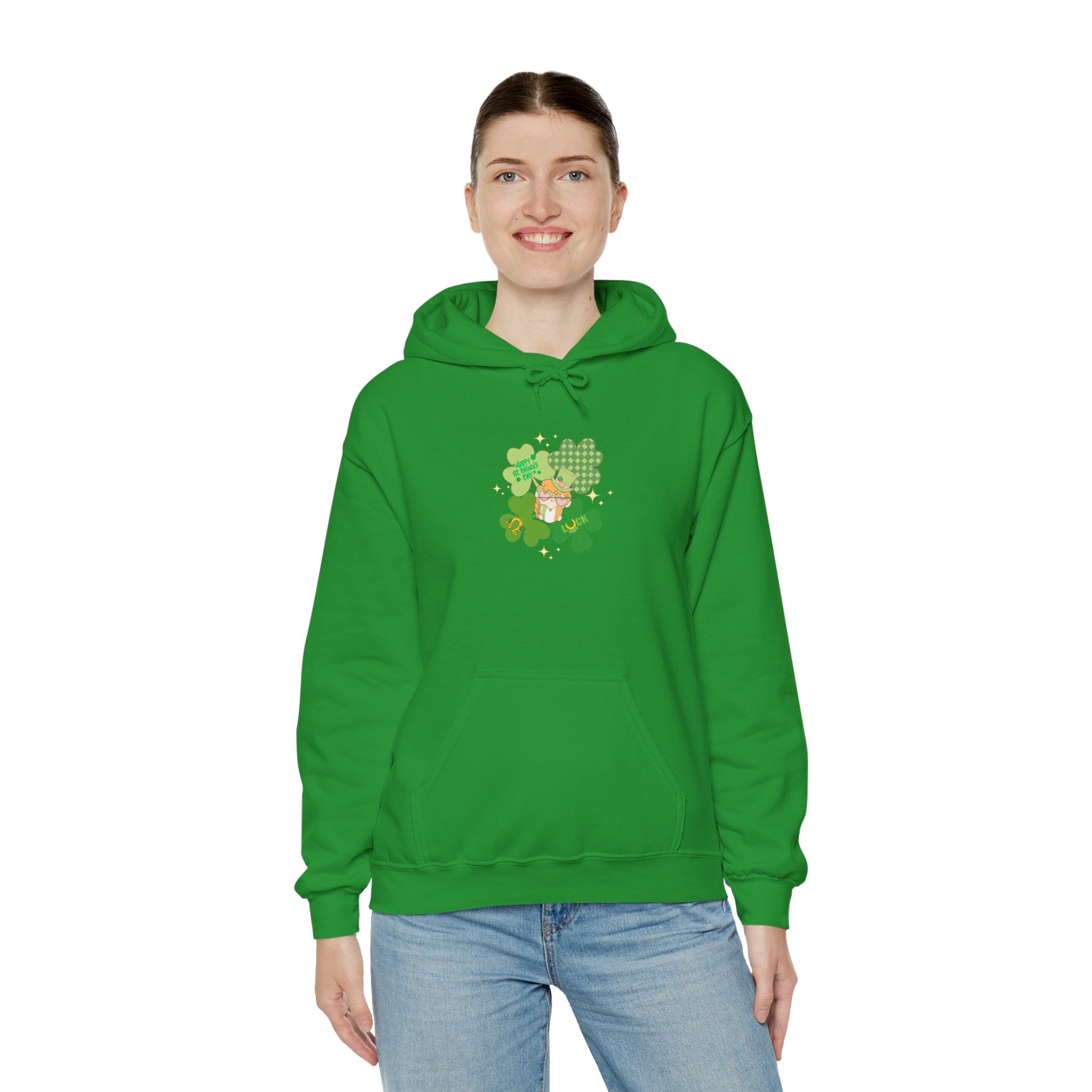 Retro St. Patty's Day Unisex Hooded Sweatshirt
