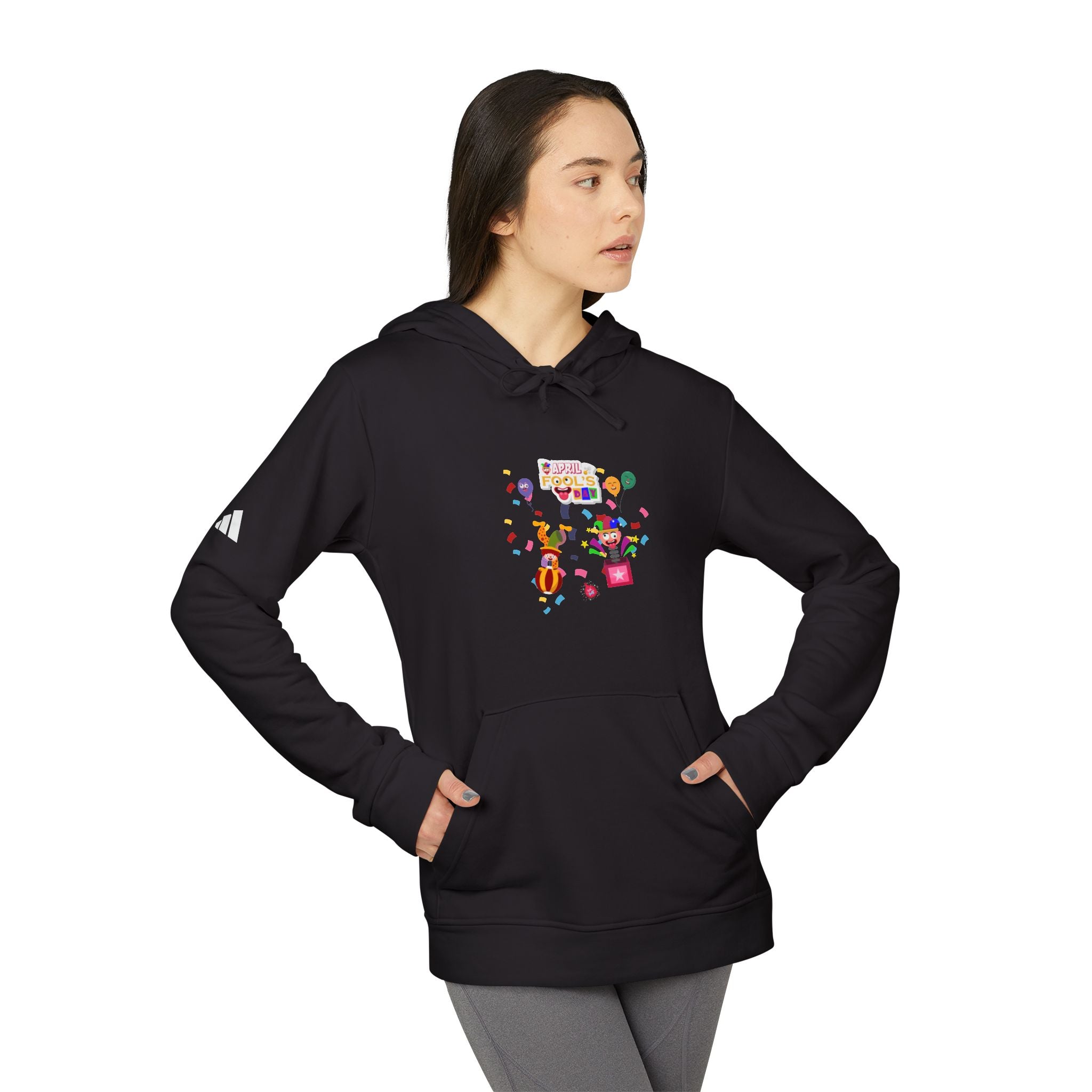 All April Fool's Day Adidas Unisex Fleece Hoodie