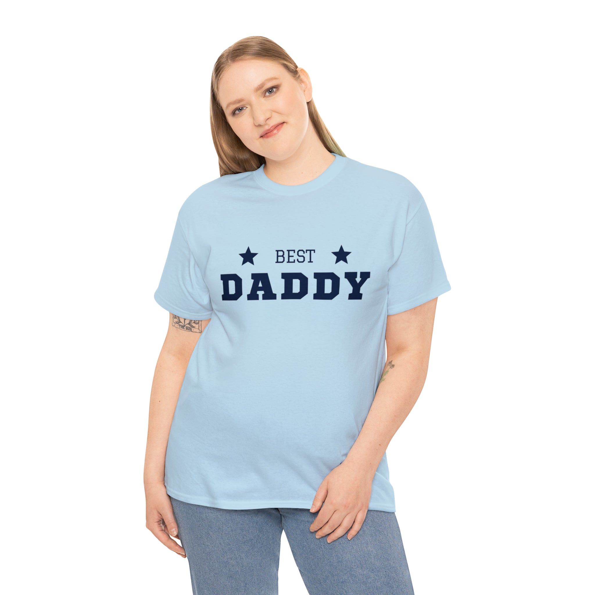 Happy Daddy's Day Unisex Heavy Cotton Tee