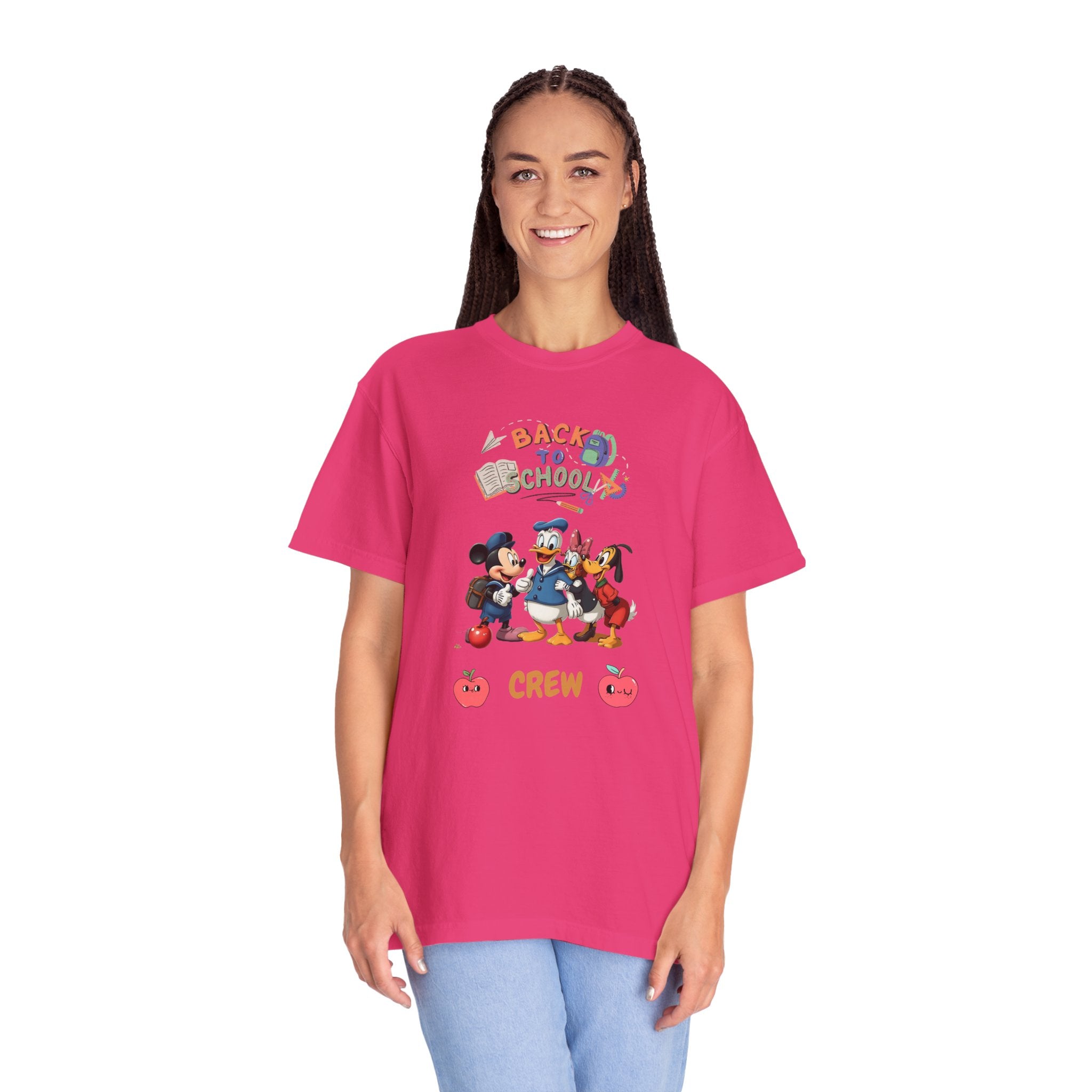 Back to School Crew Unisex Dyed T-Shirt