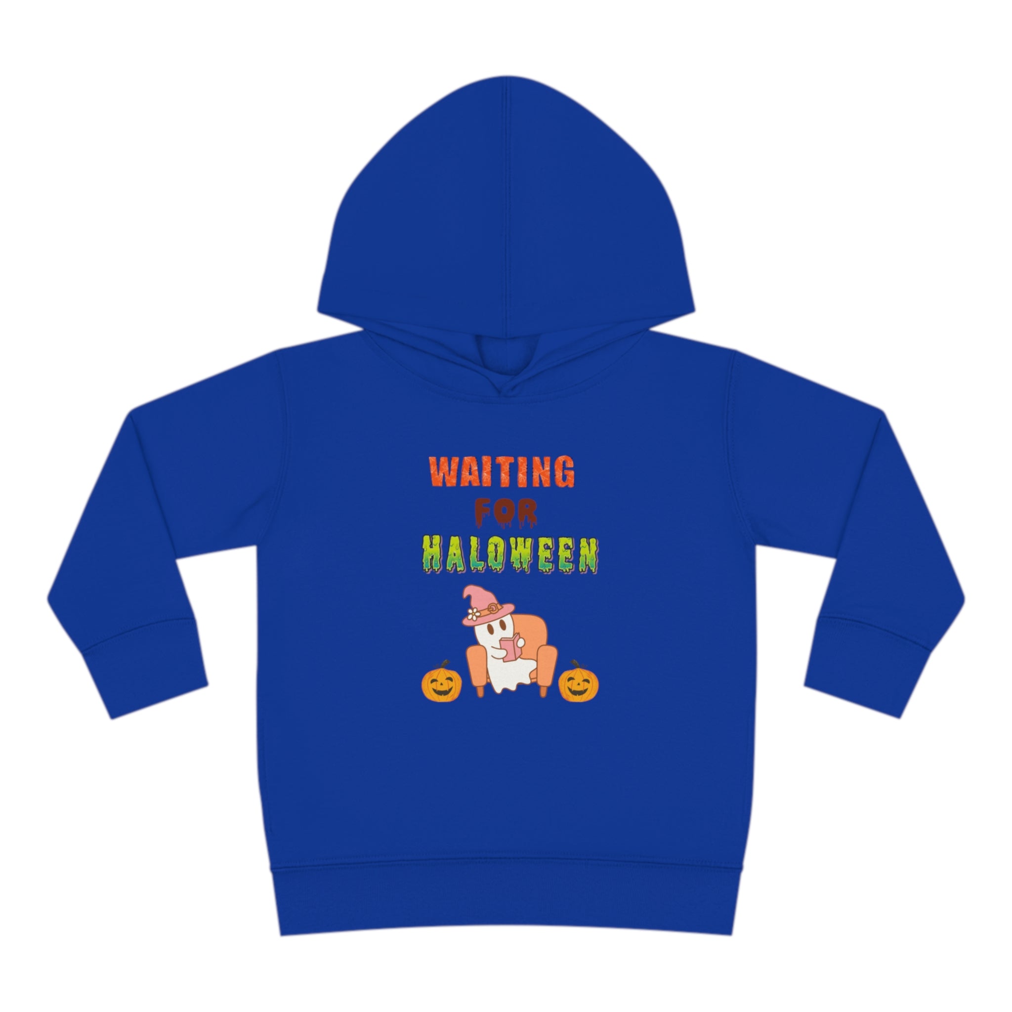 Waiting For Halloween Toddler Pullover Fleece Hoodie