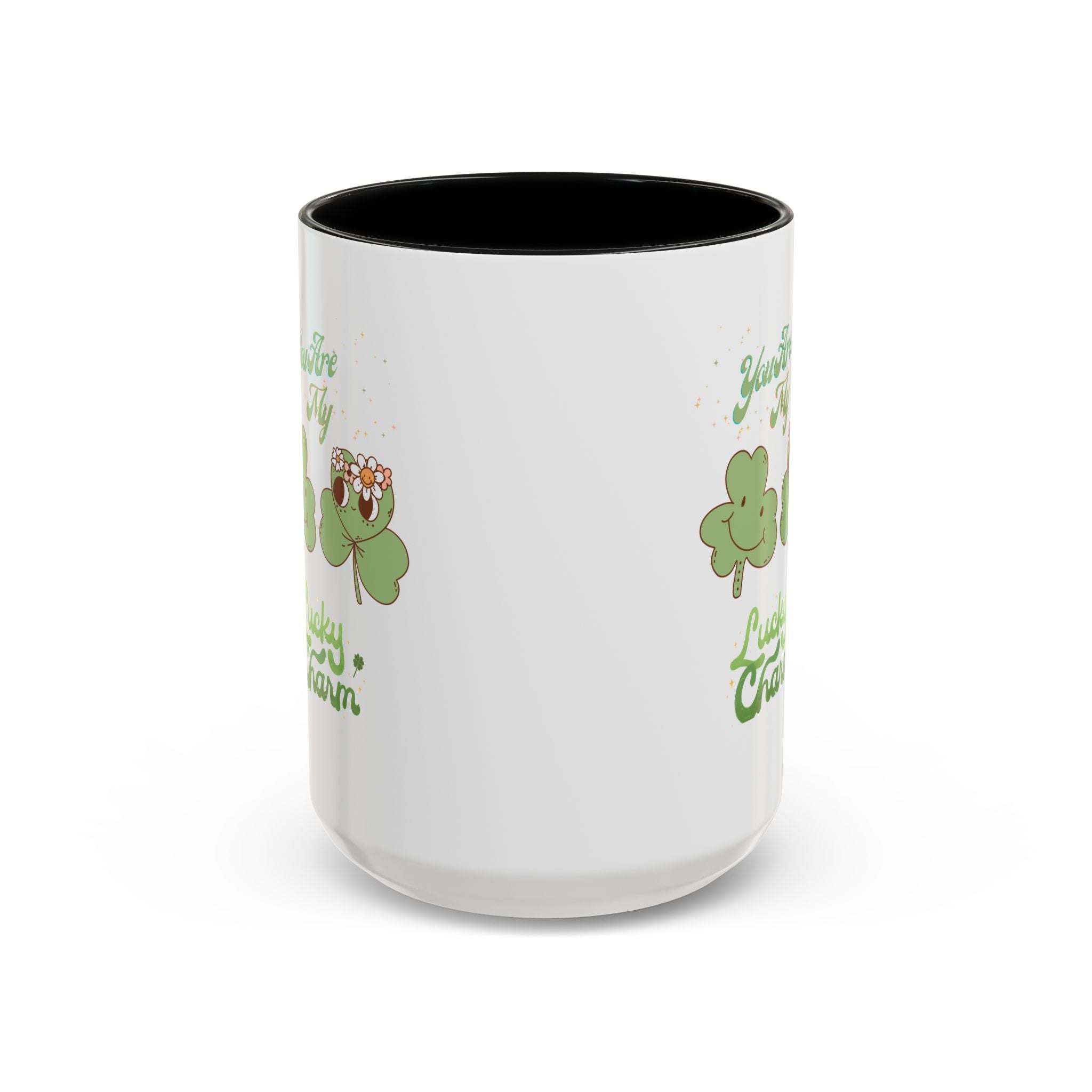 You're my Lucky Charm Accent Coffee Mug - St. Patrick's Day Gift
