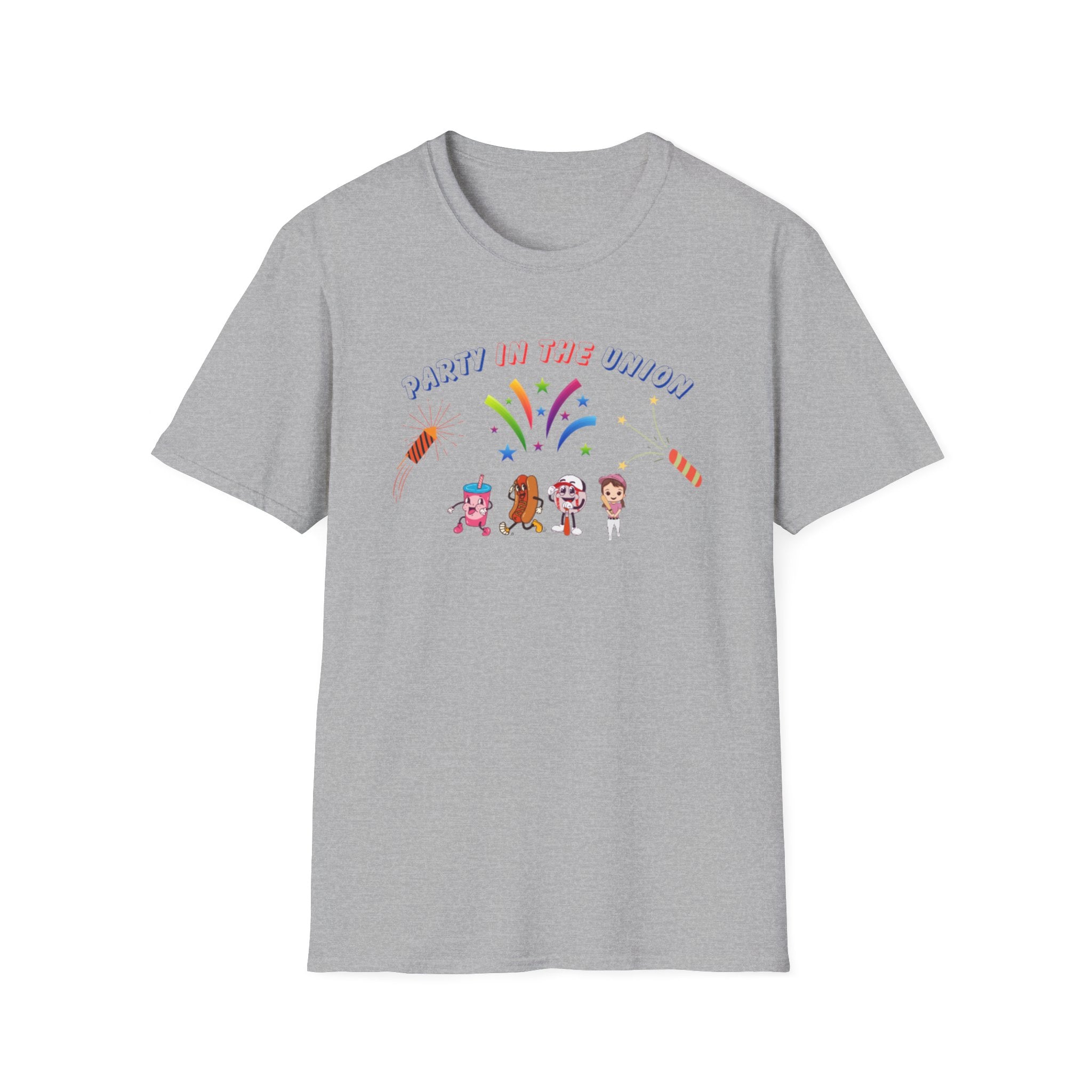 Party In The Union Unisex Softstyle T-Shirt