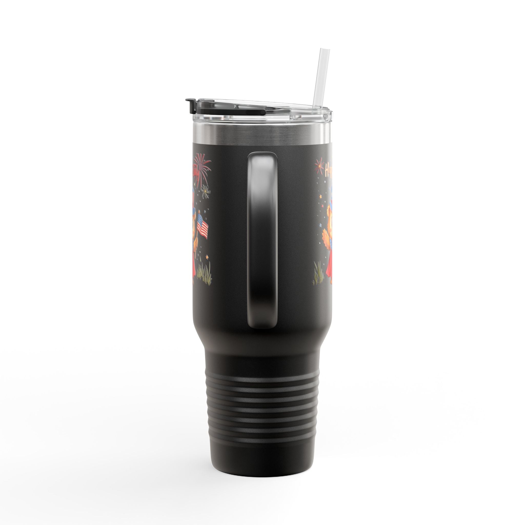 Happy Independence Day  Insulated Travel Mug, 40oz